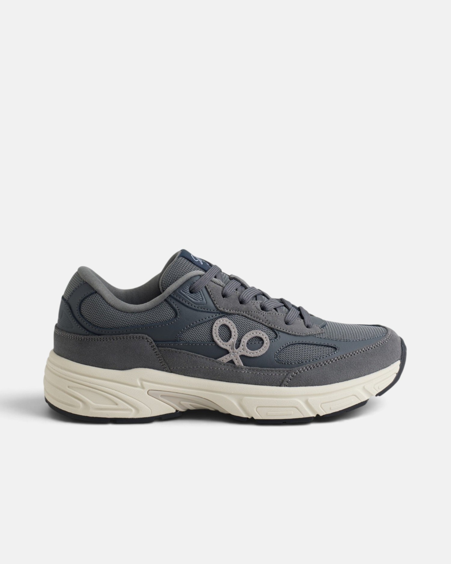 Imagen 0 de Deportiva running serraje Gris