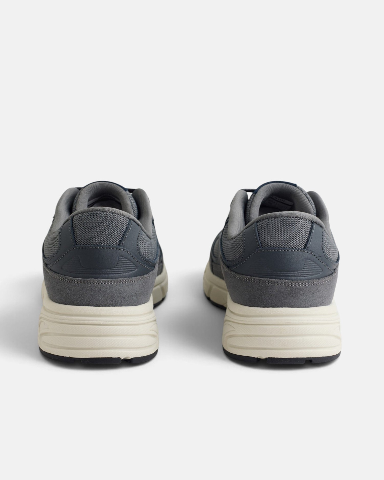 Deportiva running serraje - Silbon - Gris Gris-5