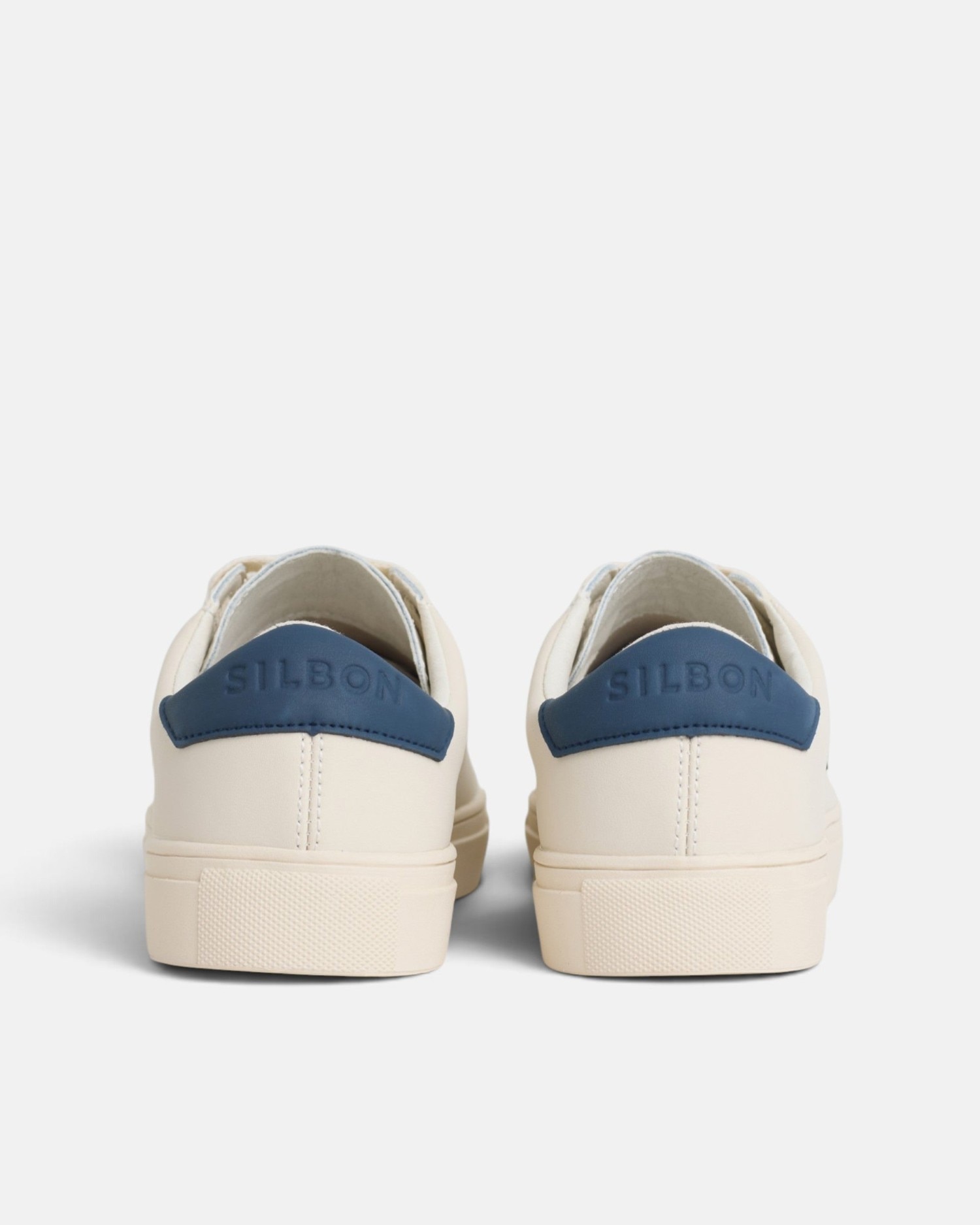 Zapatilla clásica piel - Silbon - Azul marino Azul marino-2
