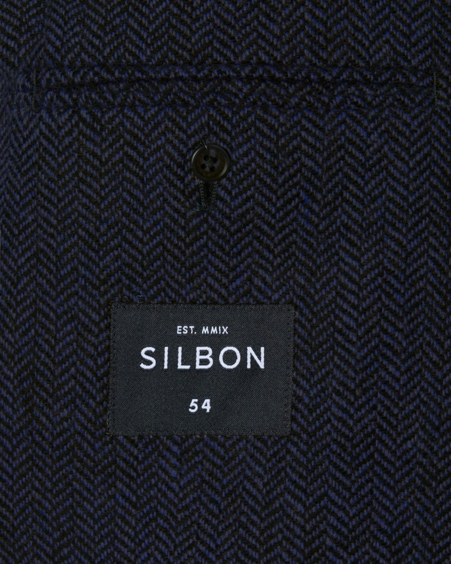 Americana de hombre espiga - Silbon - Azul marino Azul marino-5