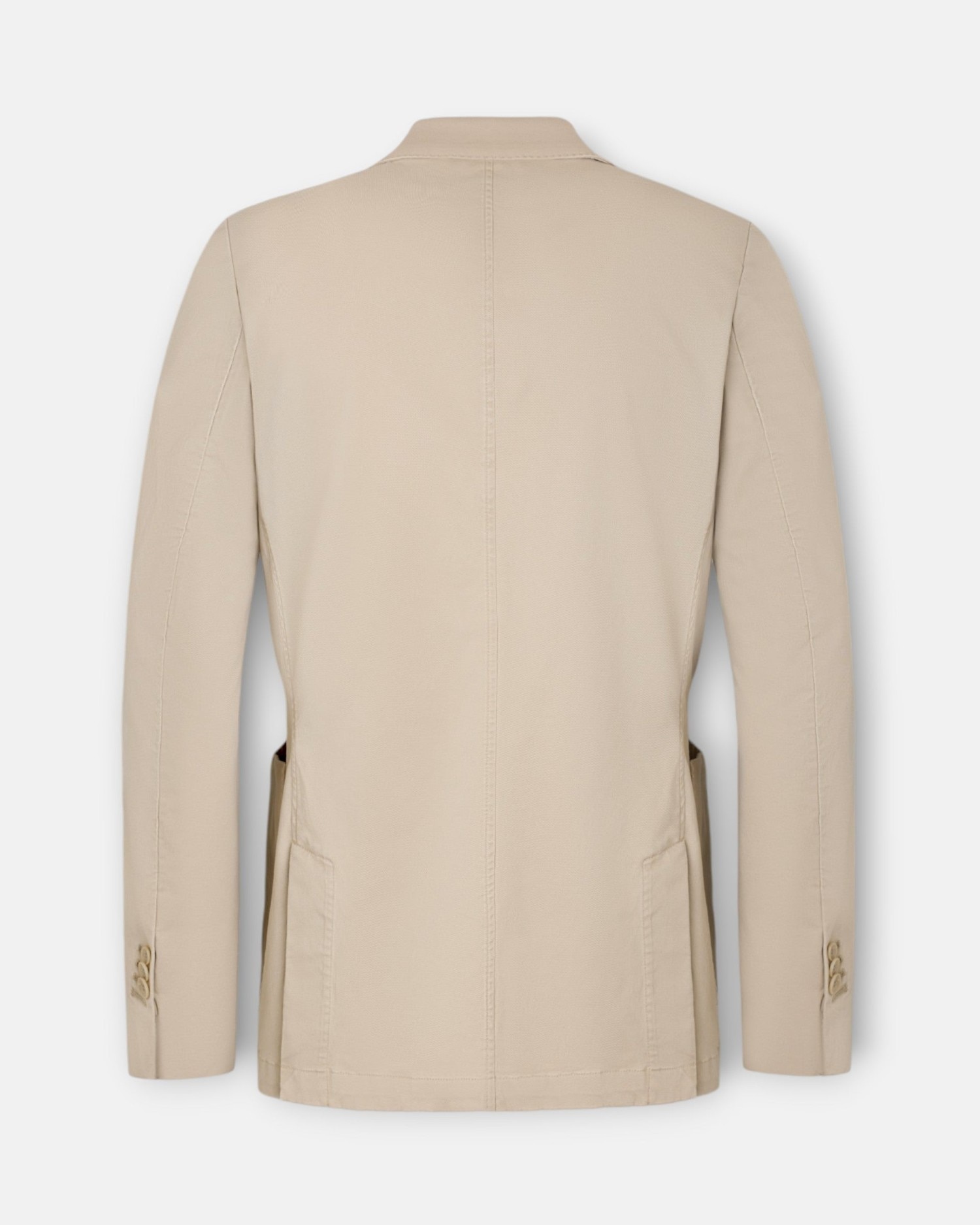 Americana casual de hombre de corte recto - Silbon - Beige Beige-4