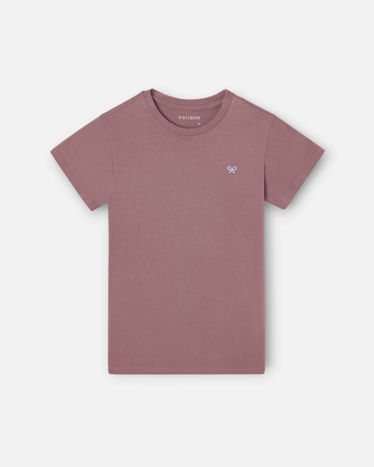 Camiseta de niño con minilogo - Silbon - Burdeos Burdeos-1