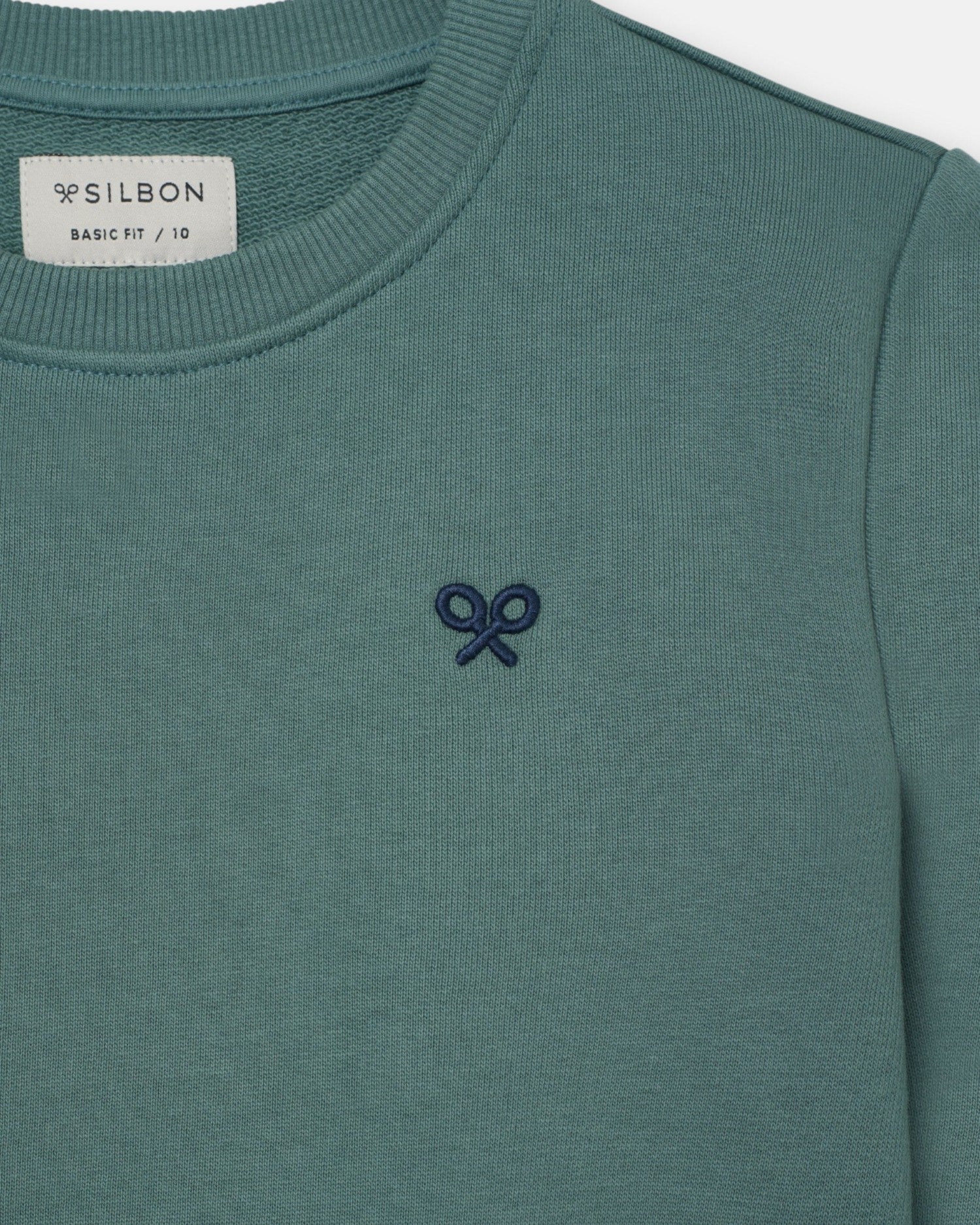 Sudadera de niño minilogo - Silbon - Verde oscuro Verde oscuro-3