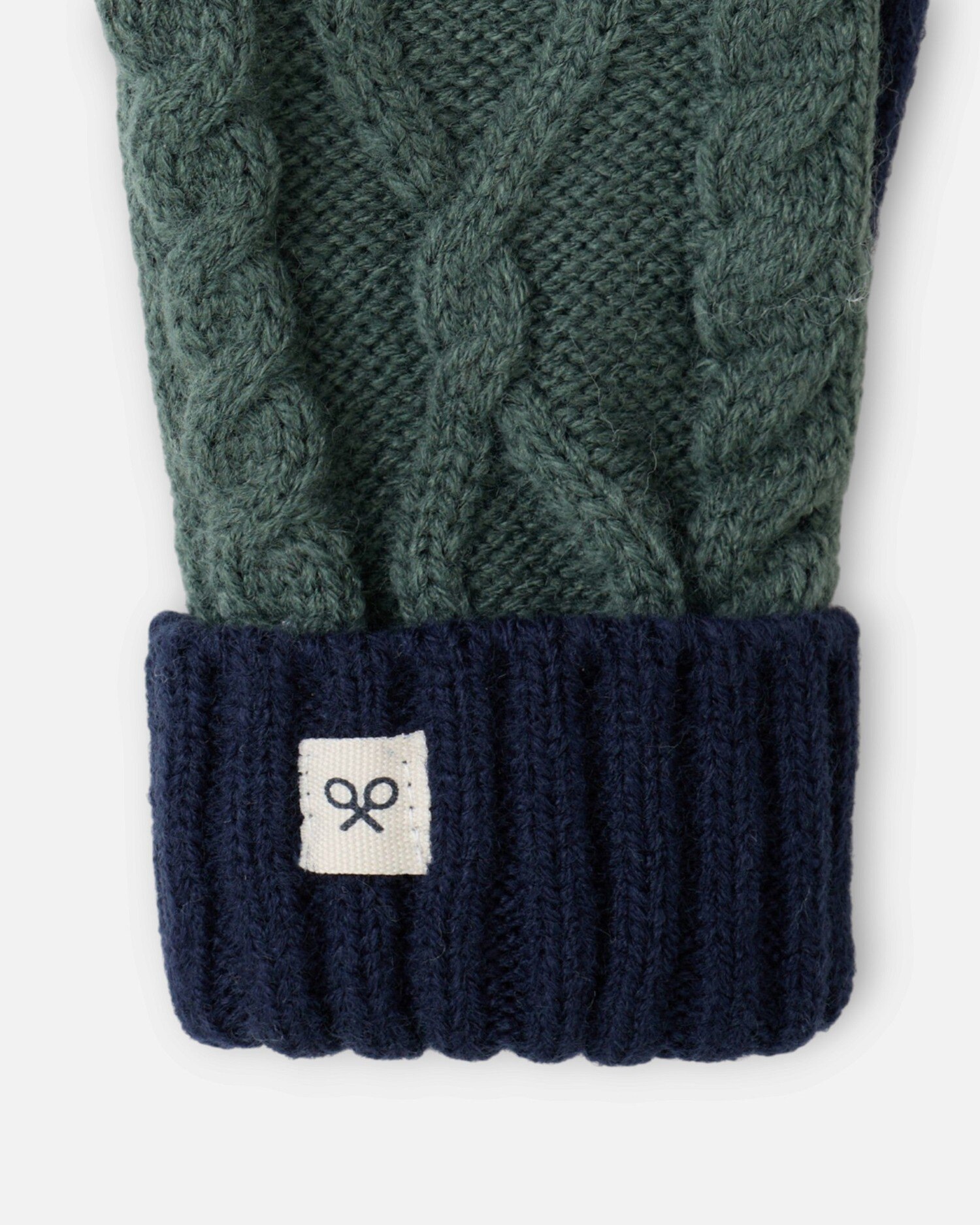 Imagen 2 de Guantes lana ochos - Silbon - Azul Azul