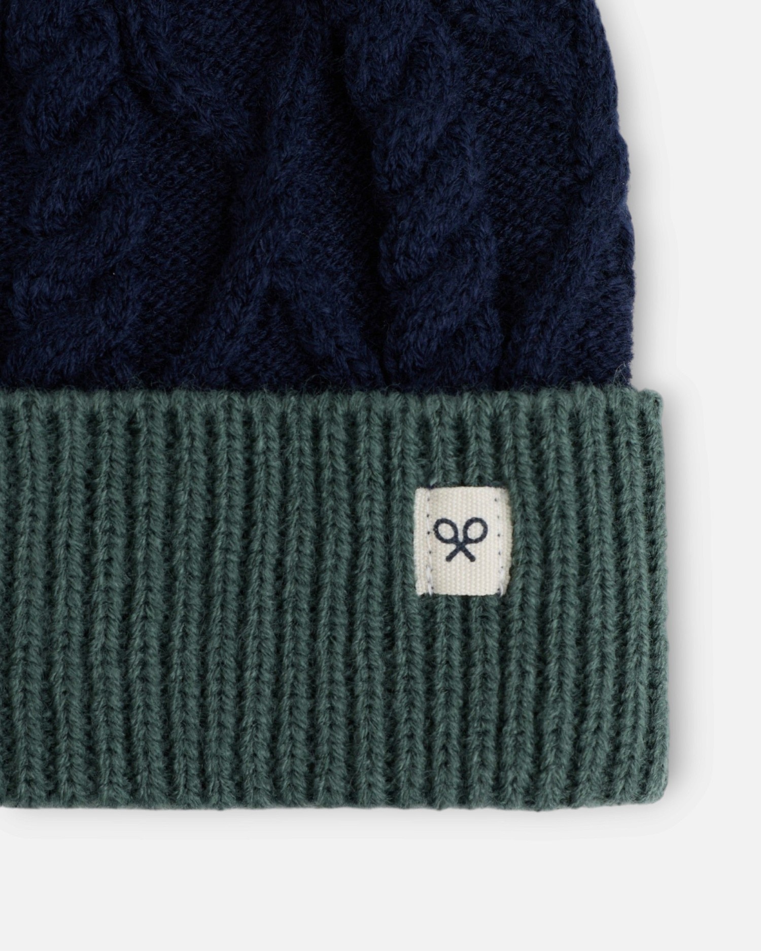 Imagen 2 de Gorro lana ochos - Silbon - Verde Verde