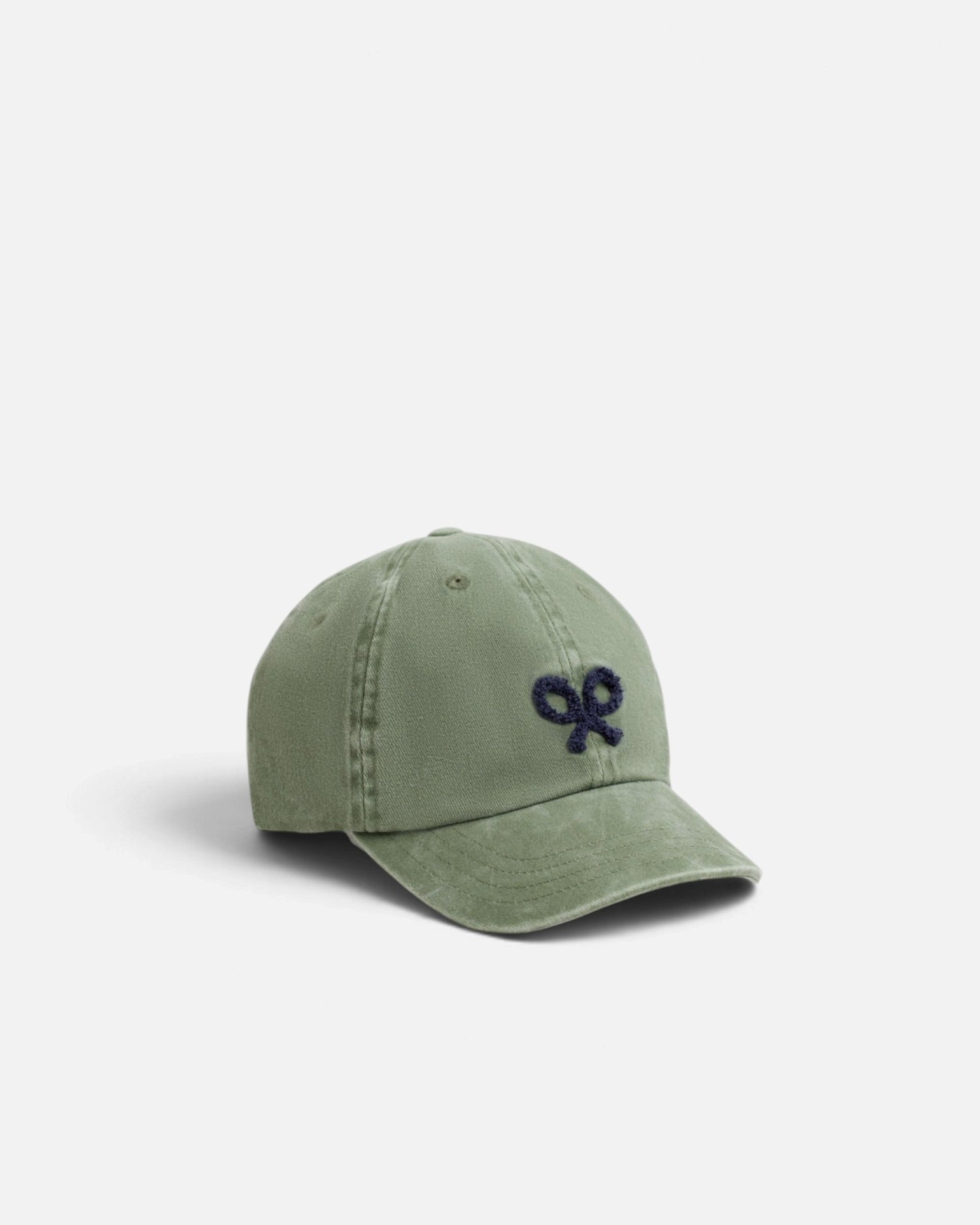 Imagen 1 de Gorra algodón raqueta bordada Verde