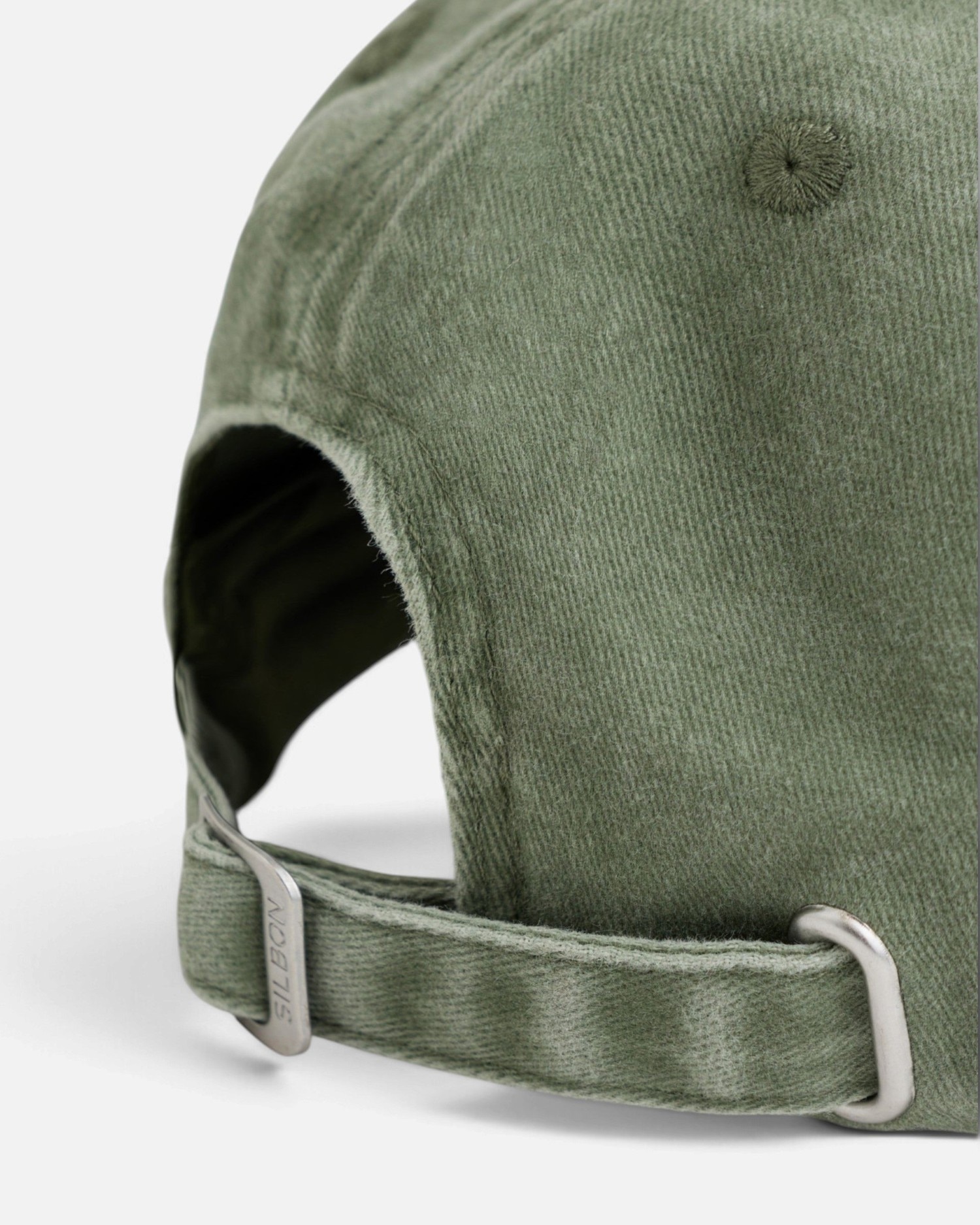 Imagen 2 de Gorra algodón raqueta bordada - Silbon - Verde Verde