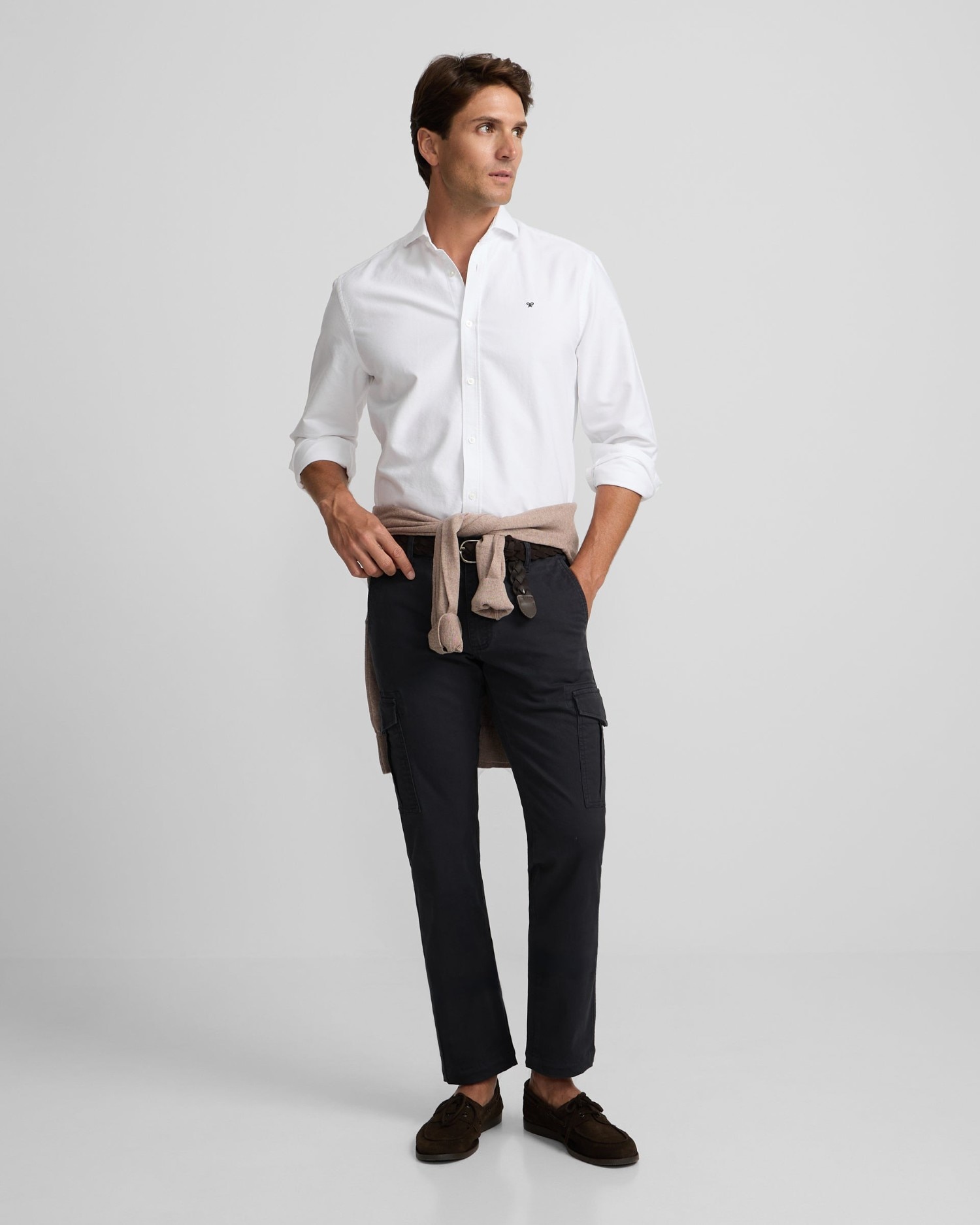 Imagen 0 de Pantalón de hombre sport cargo Azul marino