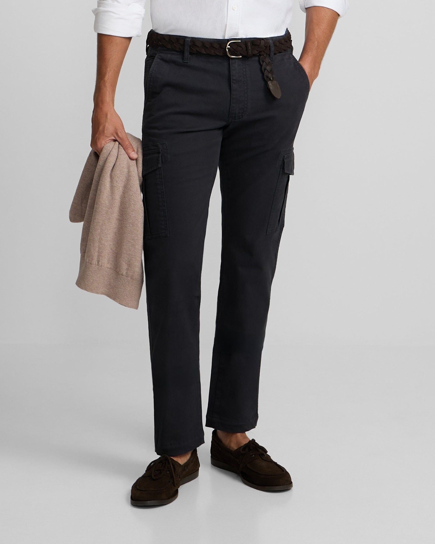 Pantalón de hombre sport cargo - Silbon - Azul marino Azul marino-3