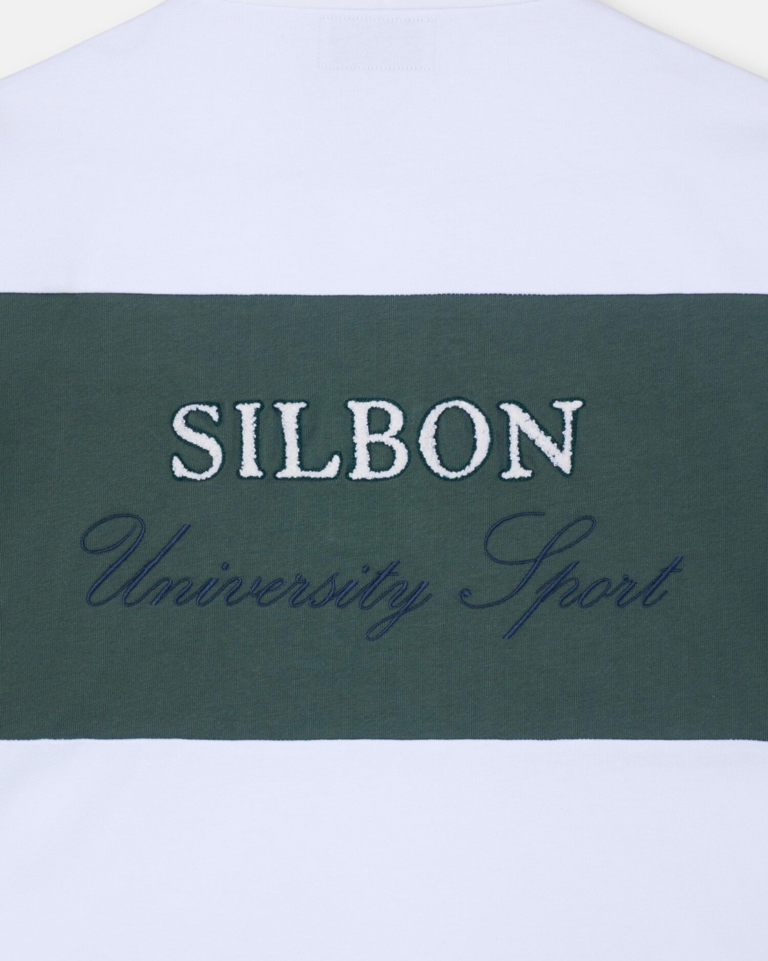 Imagen 2 de Polo de hombre clásico rugby rayas - Silbon - Verde Verde