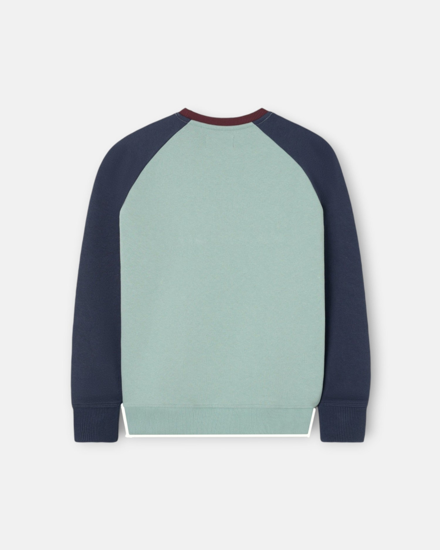 Sudadera de niño ranglán varsity - Silbon - Azul marino Azul marino-2