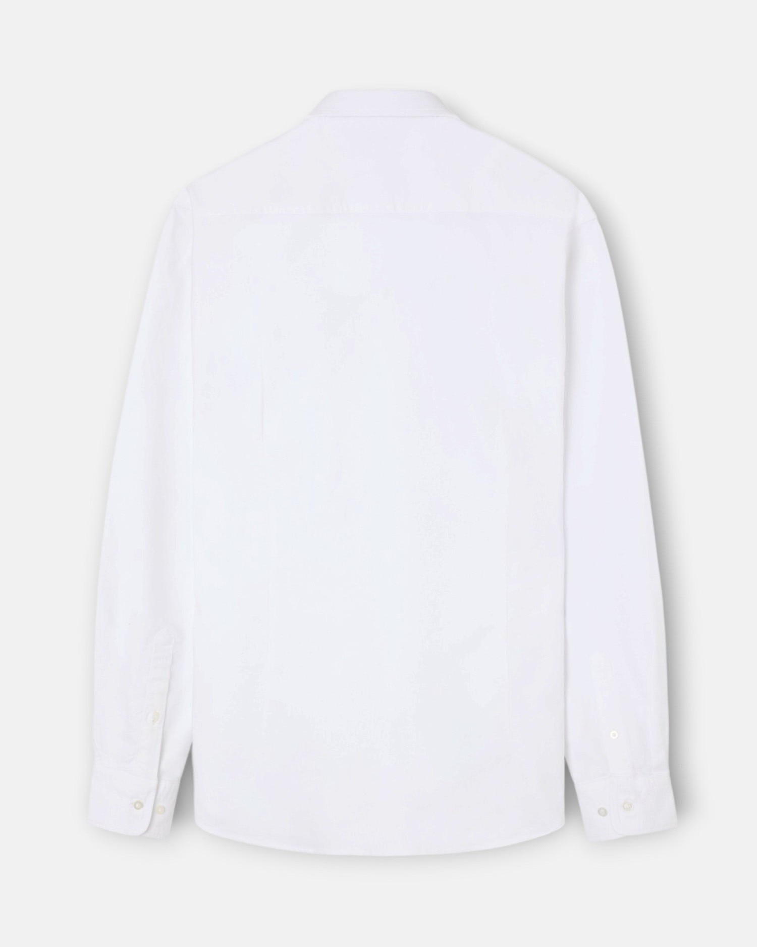 Camisa oxford warm de hombre - Silbon - Blanco Blanco-2