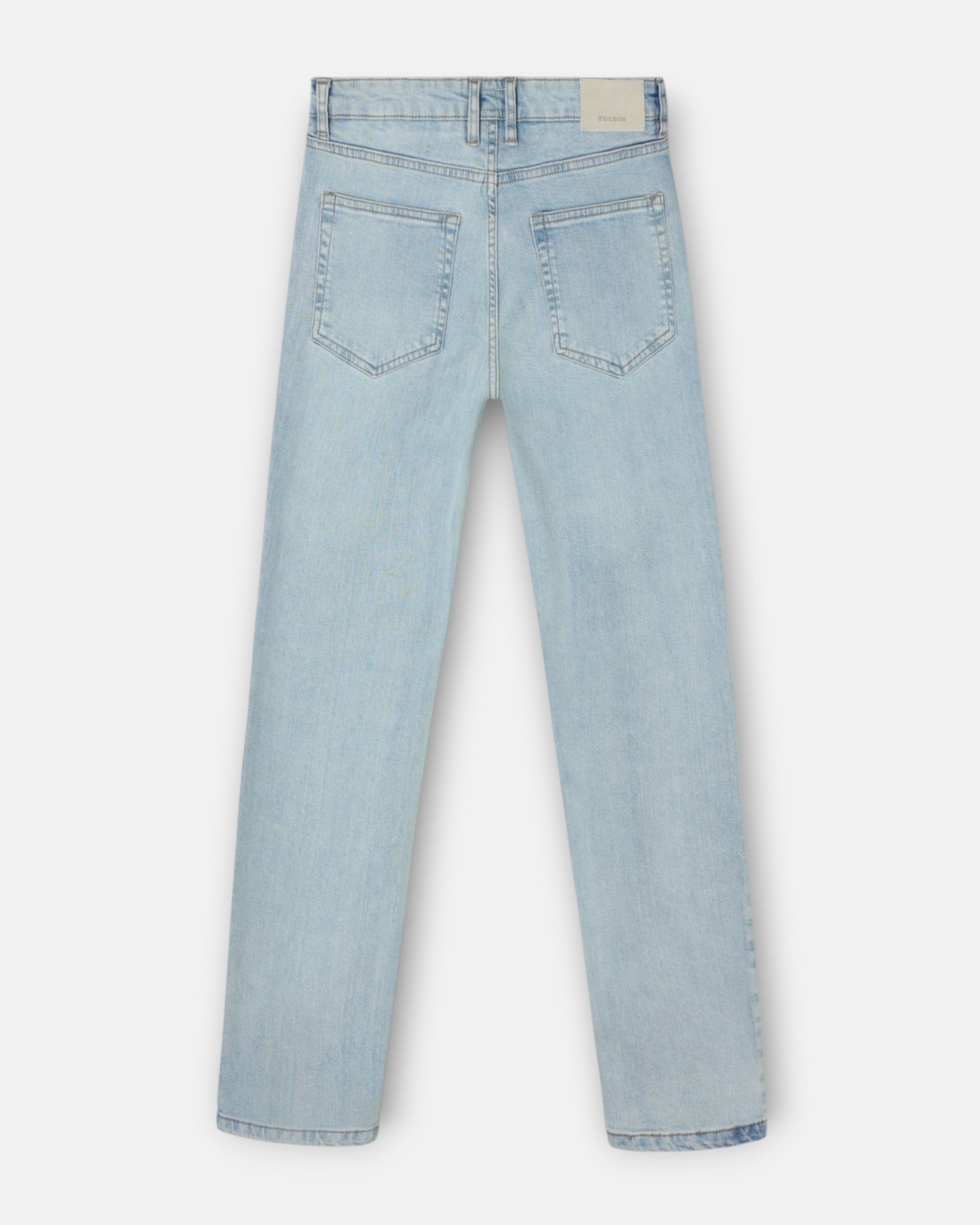 Pantalón de hombre sport denim - Silbon - Azul claro Azul claro-2