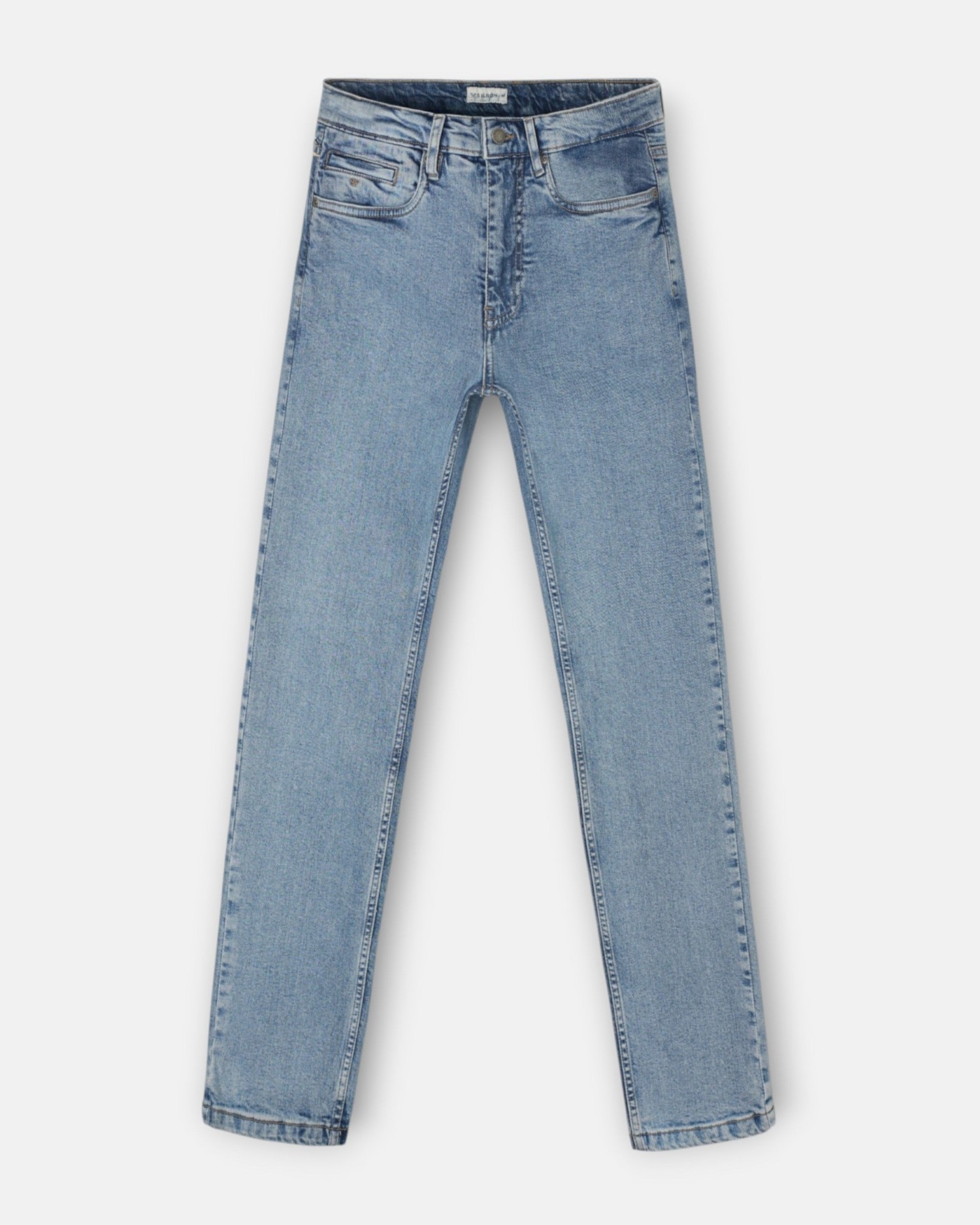 Imagen 0 de Pantalón de hombre sport denim Azul