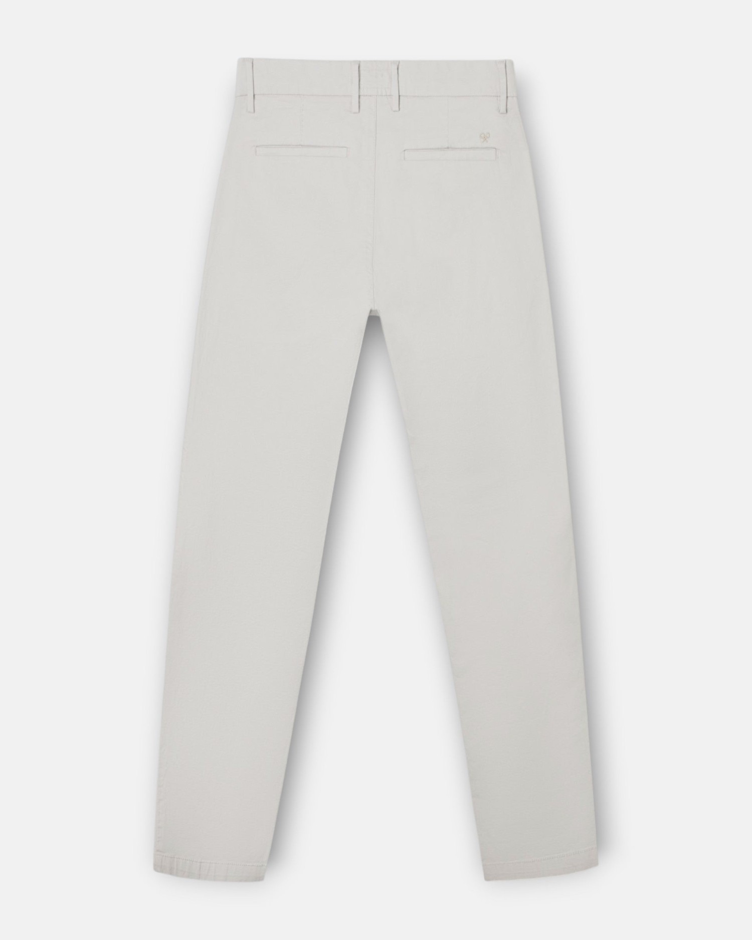 Imagen 2 de Pantalón chino de hombre con bajo vuelto - Silbon - Piedra Piedra