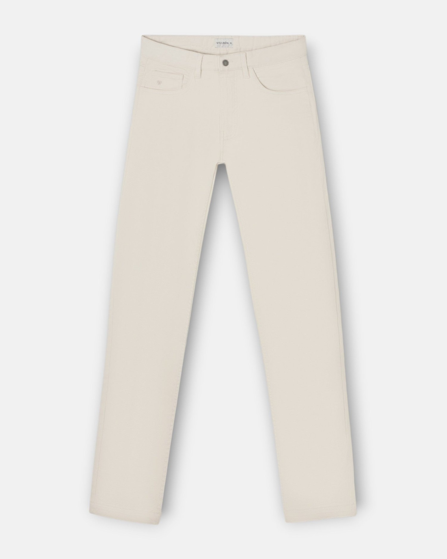 Pantalón de hombre sport cinco bolsillo - Silbon - Piedra Piedra-1