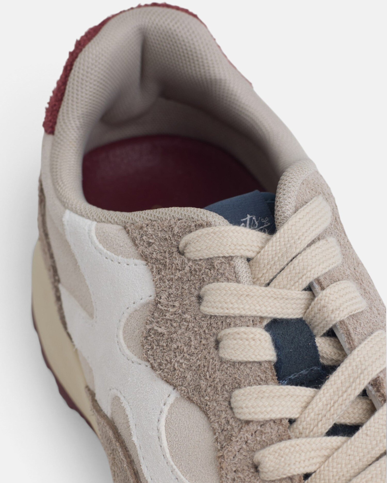 Zapatilla retro rackets09 serraje - Silbon - Marrón Marrón-4