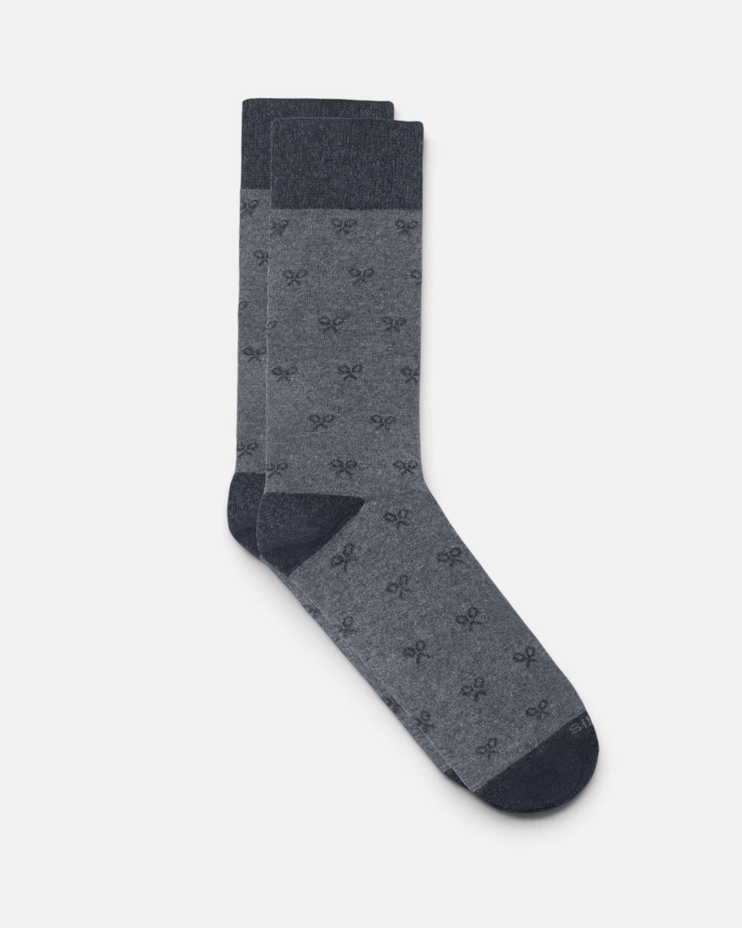 Imagen 0 de Calcetín de hombre multiraquetas Gris