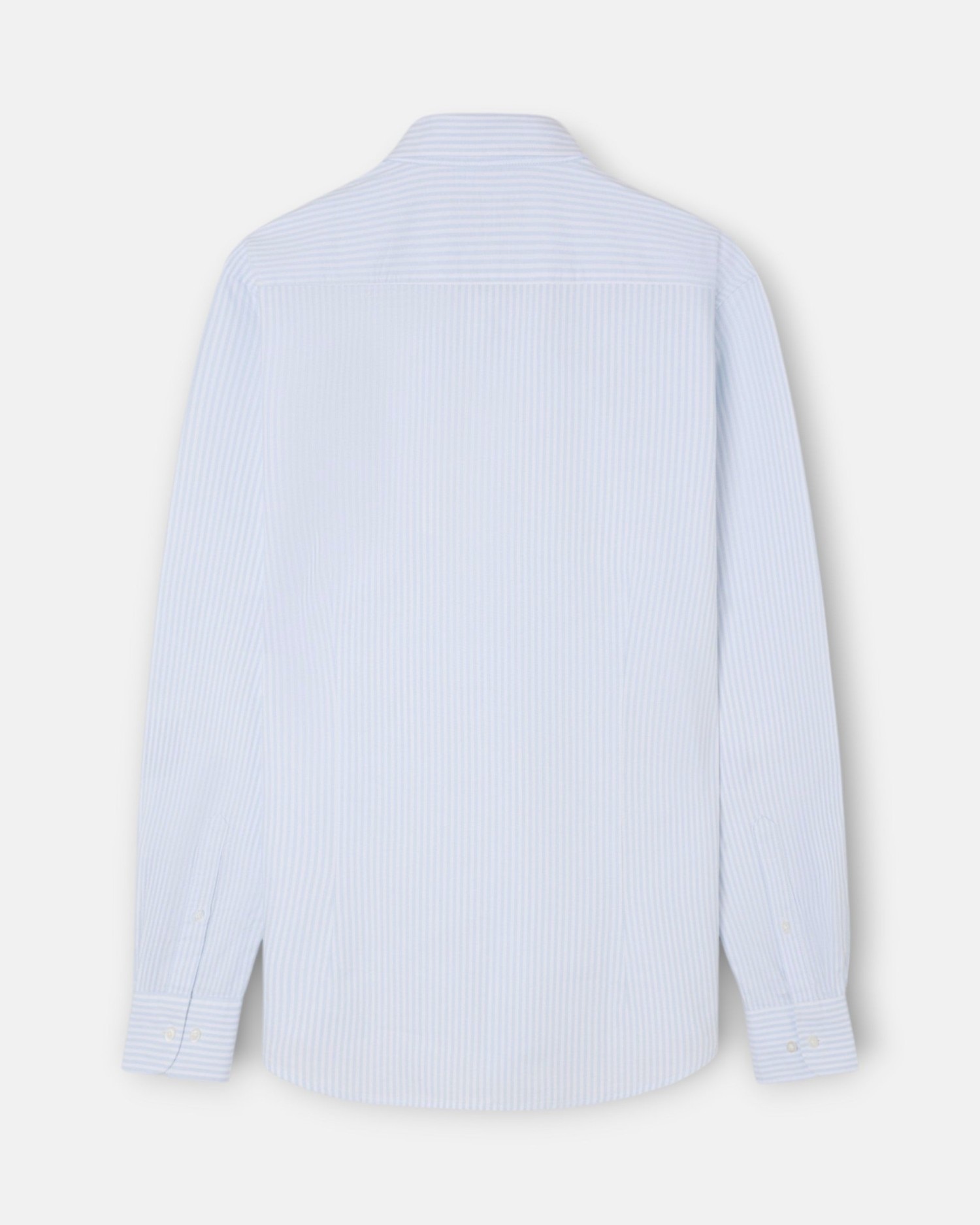 Camisa sport de hombre oxford raya media - Silbon - Azul celeste Azul celeste-2
