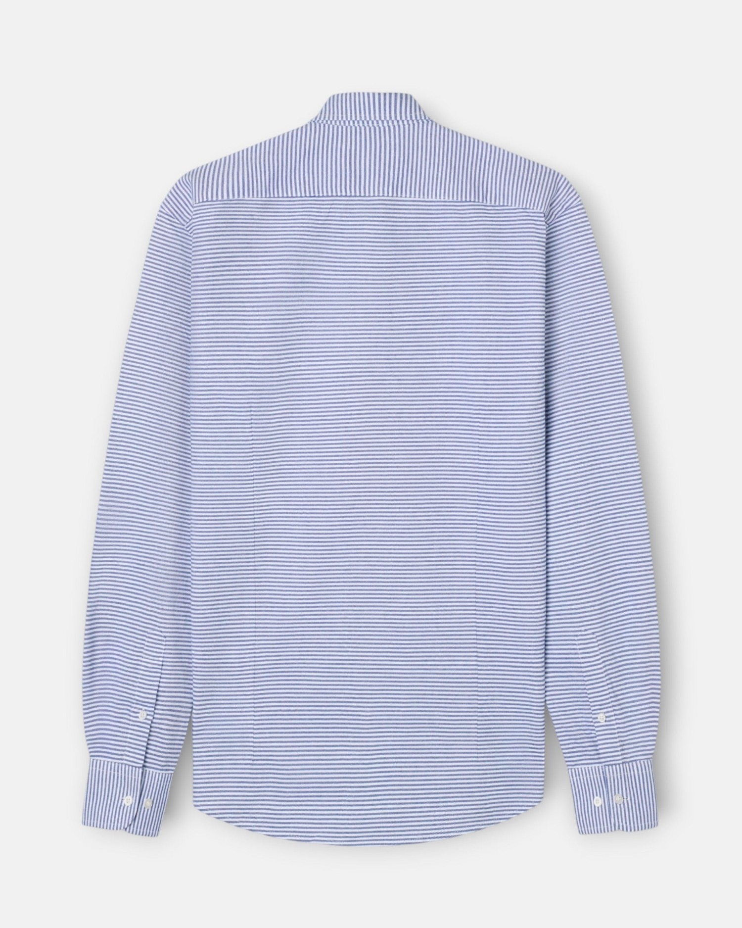 Camisa sport de hombre oxford rayas horizontales - Silbon - Azul marino Azul marino-2