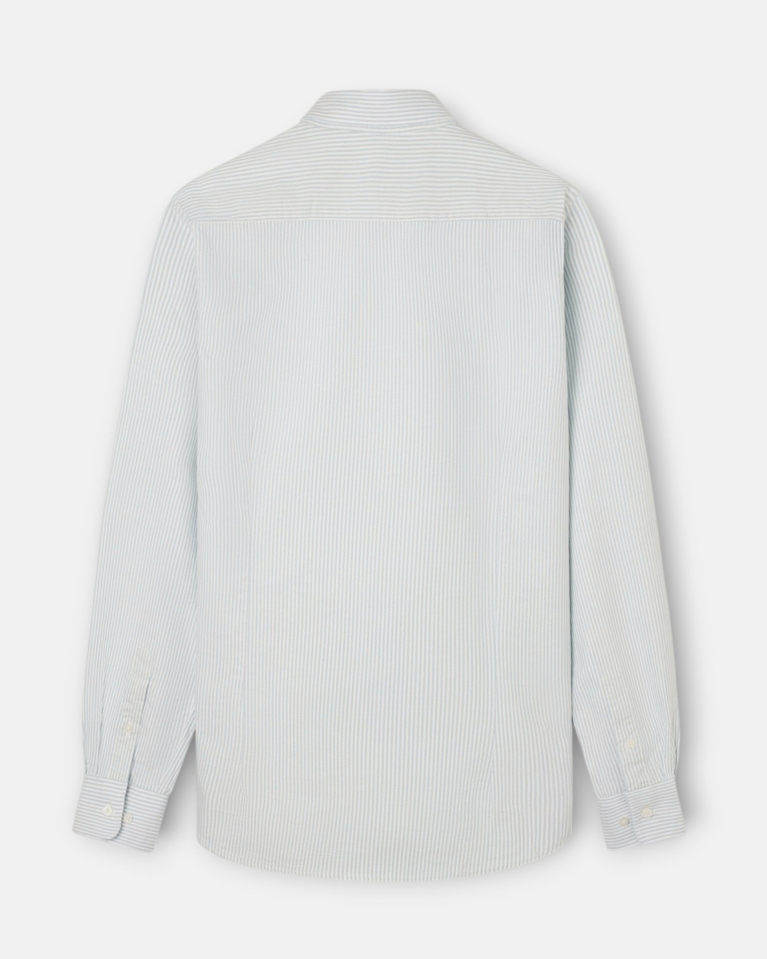 Camisa sport de hombre oxford rayas - Silbon - Verde Verde-4