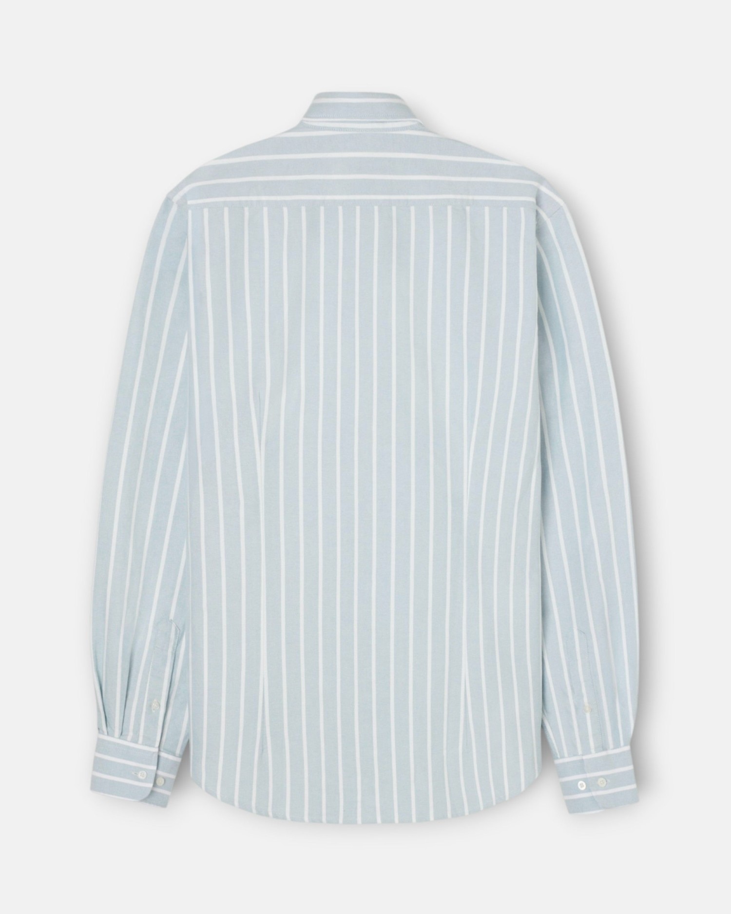 Camisa sport de hombre oxford raya ancha - Silbon - Verde Verde-2