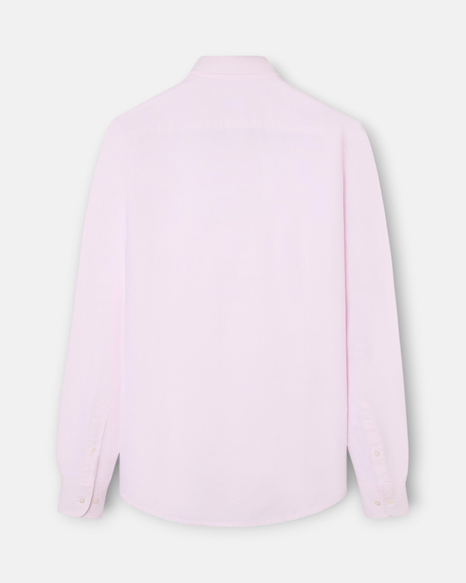Camisa oxford de hombre con cuello buttondown - Silbon - Rosa Rosa-2