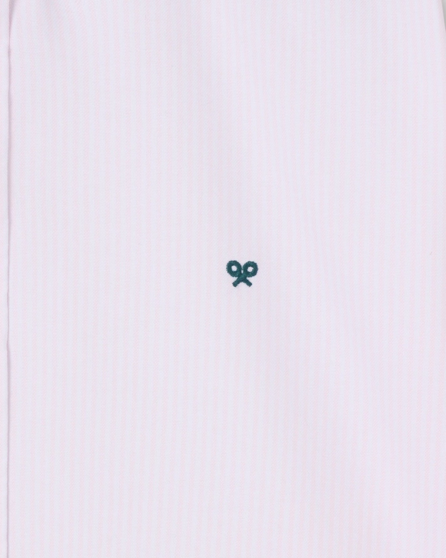 Camisa sport de hombre oxford rayas - Silbon - Rosa Rosa-3