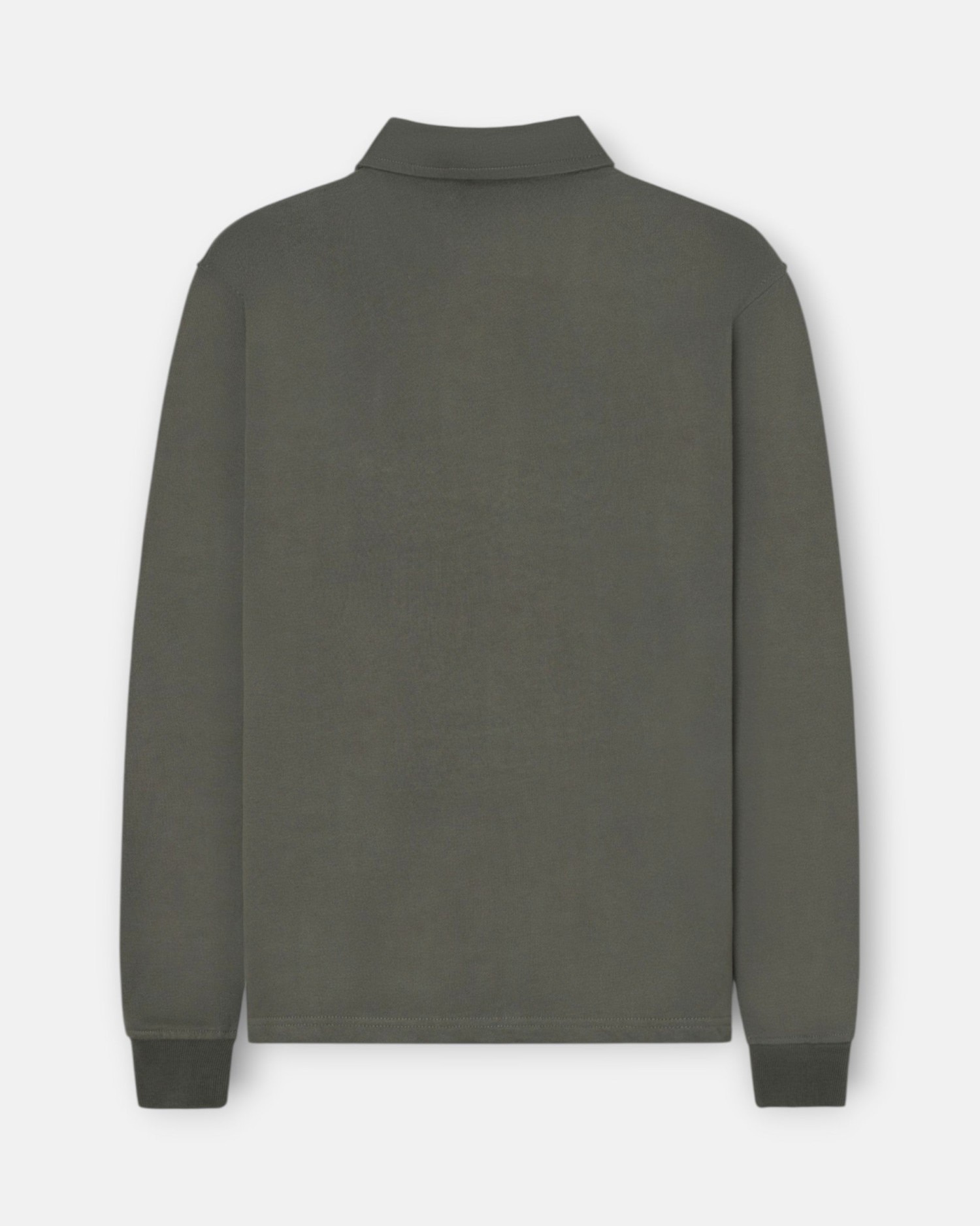 Polo de hombre manga larga parches - Silbon - Verde Verde-2