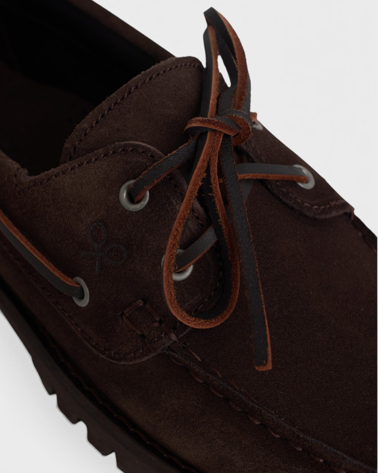 Náutico serraje cordones - Silbon - Marrón oscuro Marrón oscuro-2