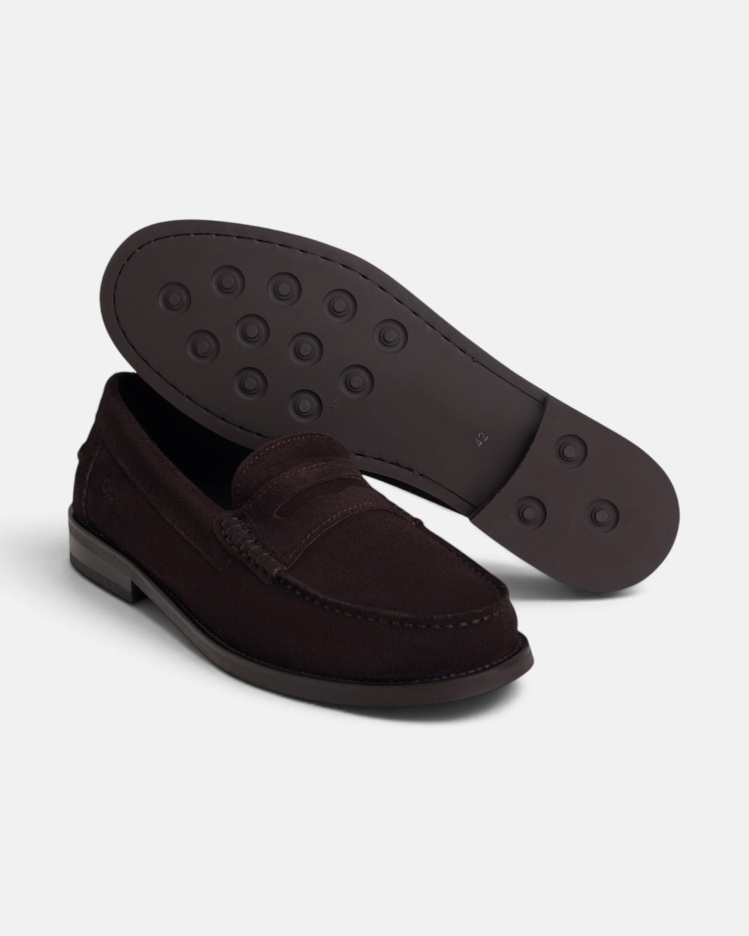 Mocasín antifaz ante - Silbon - Marrón claro Marrón claro-2