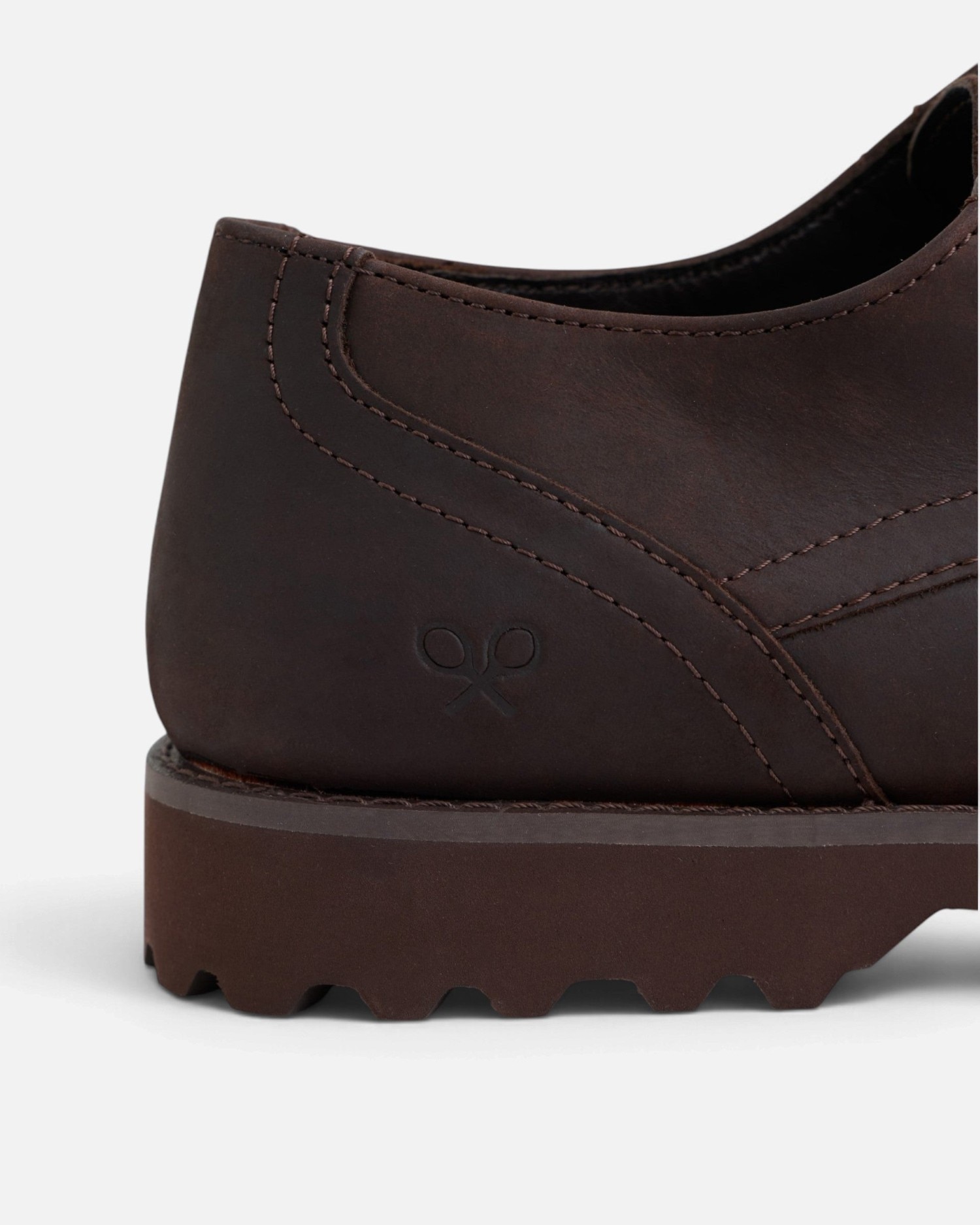Imagen 3 de Zapato de vestir piel perforada - Silbon - Marrón Marrón