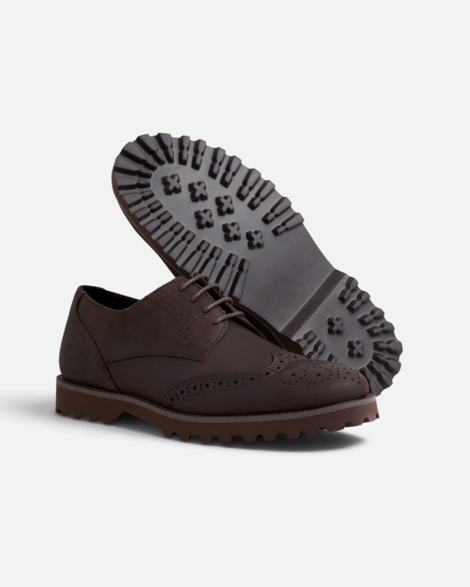 Imagen 5 de Zapato de vestir piel perforada - Silbon - Marrón Marrón