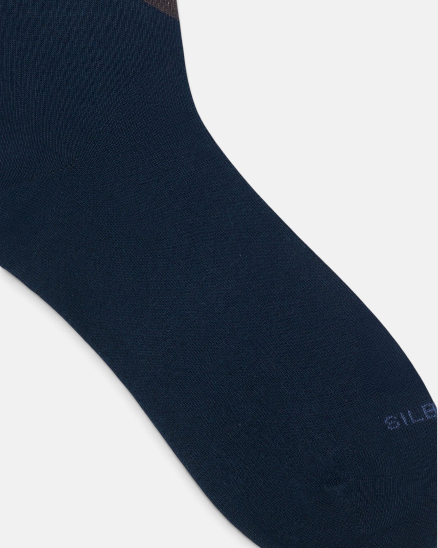 Calcetín de hombre rombos colores - Silbon - Azul marino Azul marino-2