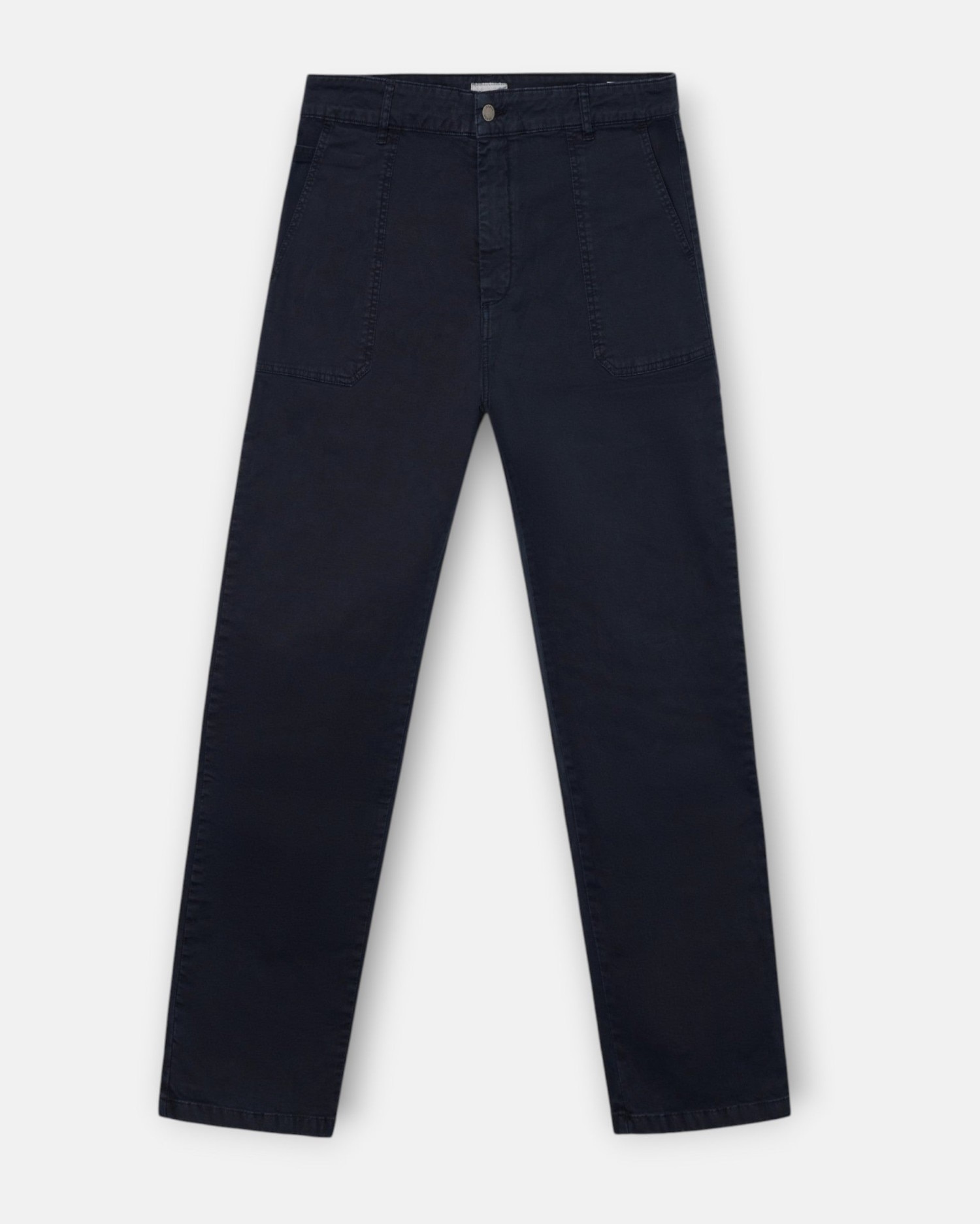 Imagen 1 de Pantalón sport de hombre carpintero con parche - Silbon - Azul marino Azul marino