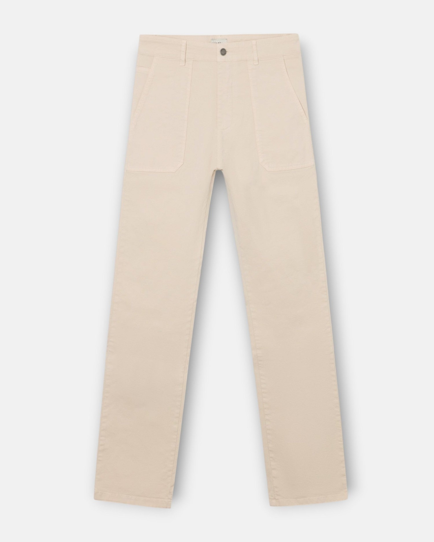 Imagen 1 de Pantalón sport de hombre carpintero con parche - Silbon - Beige Beige