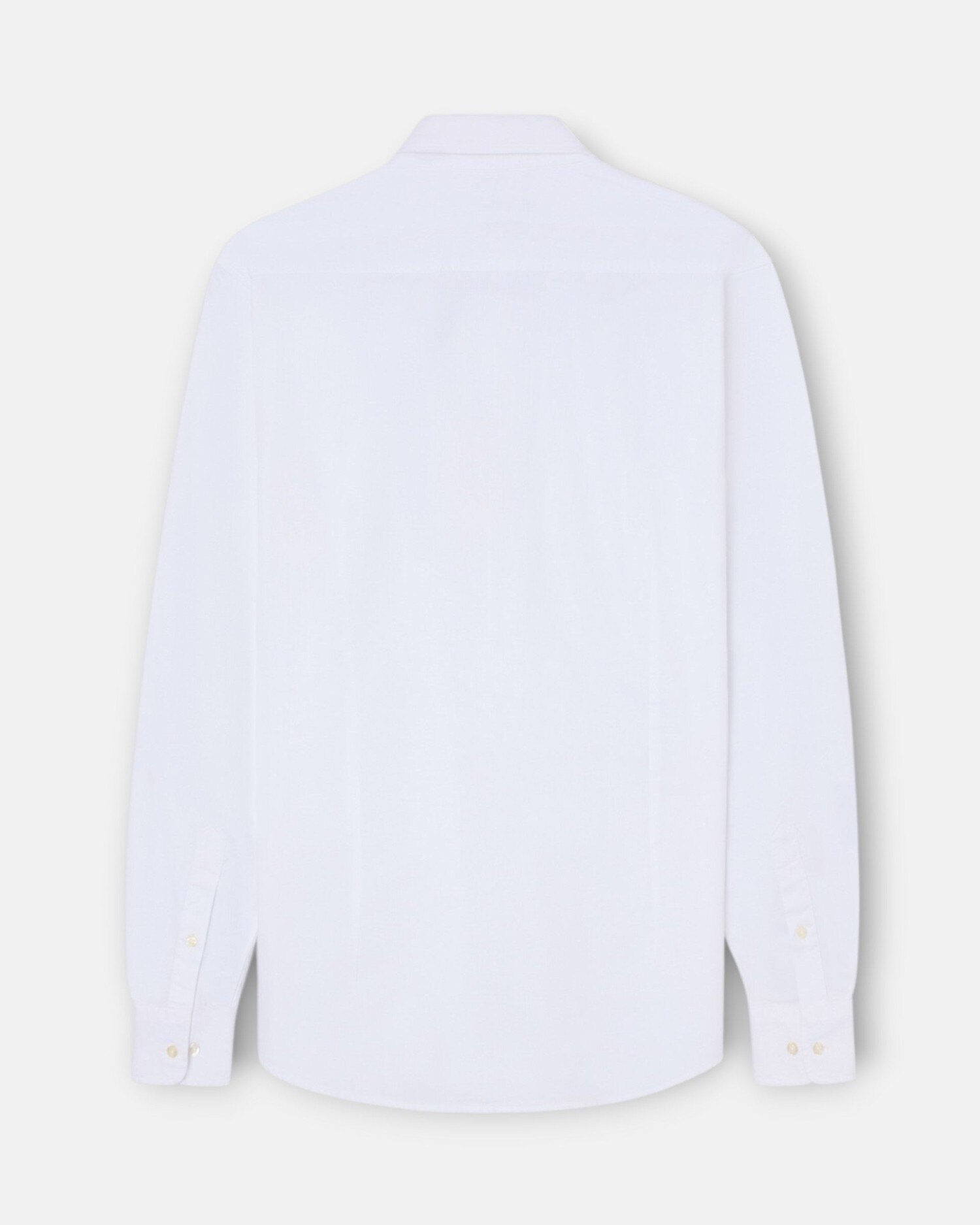 Camisa sport de hombre espiga - Silbon - Blanco Blanco-2
