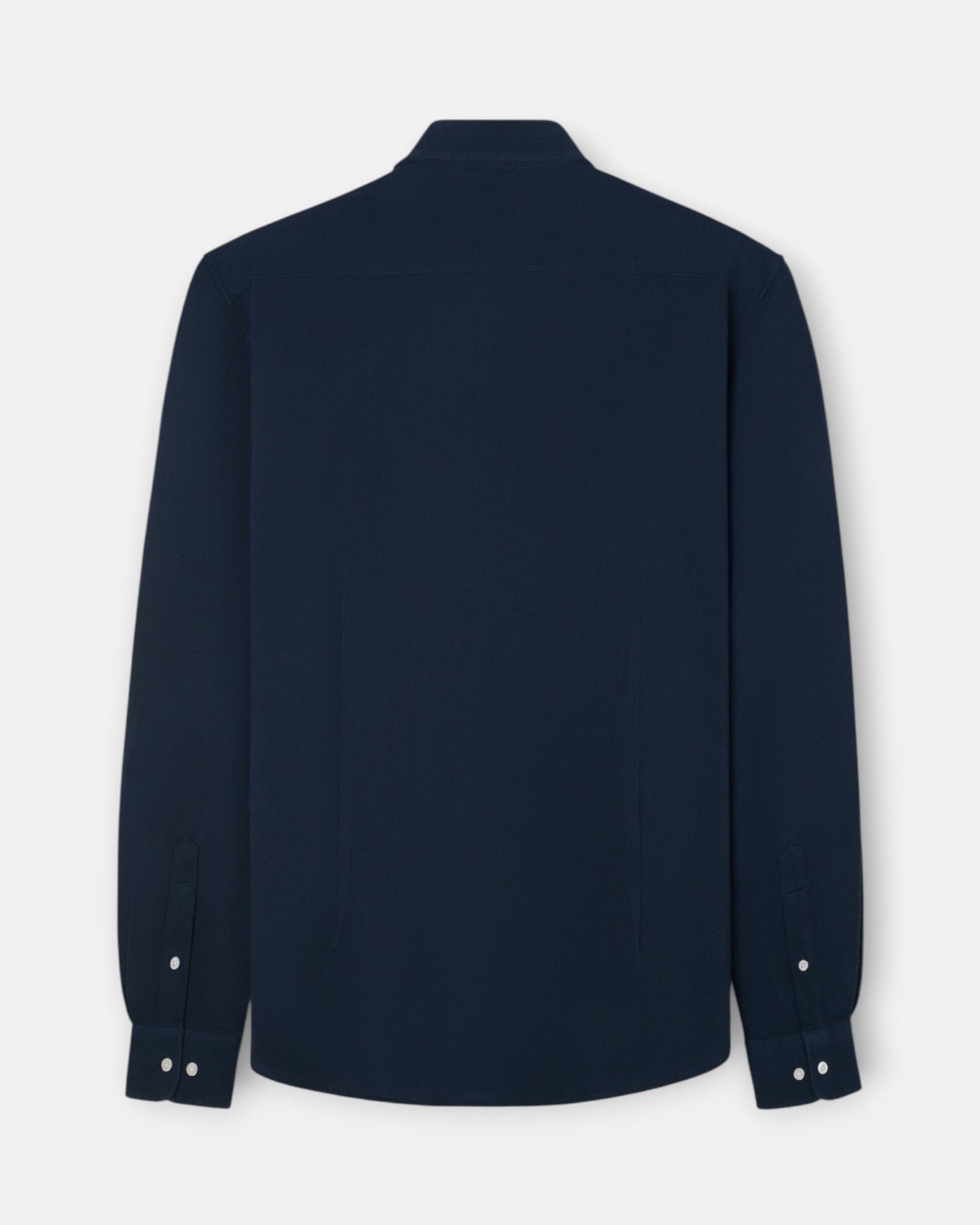 Camisa sport de hombre pique - Silbon - Azul marino Azul marino-4