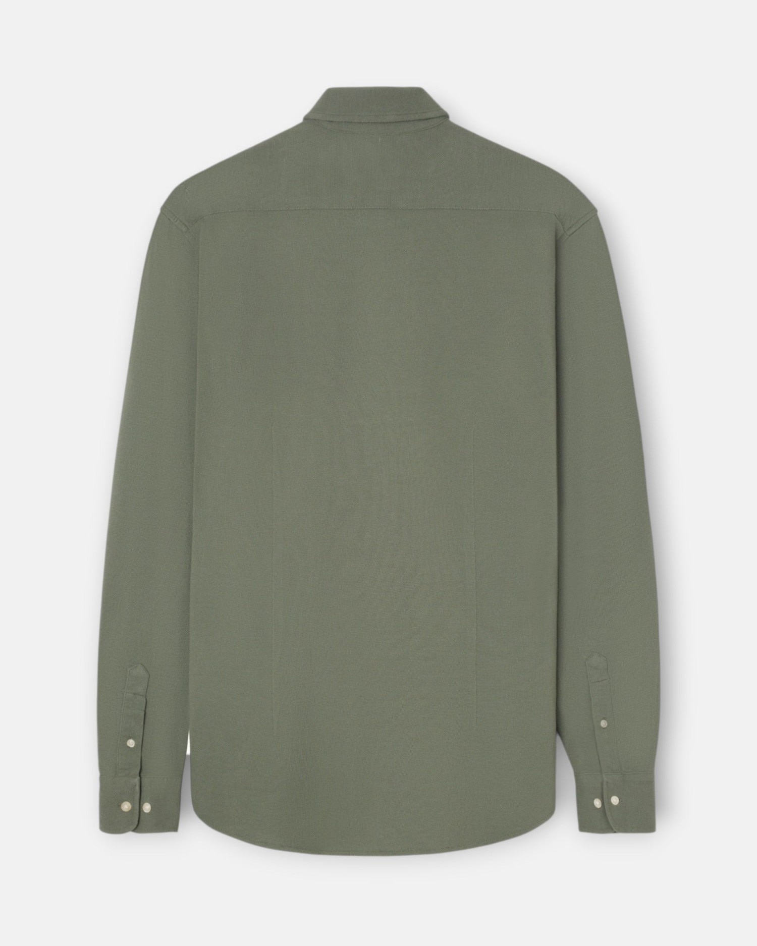 Camisa sport de hombre pique - Silbon - Verde claro Verde claro-2