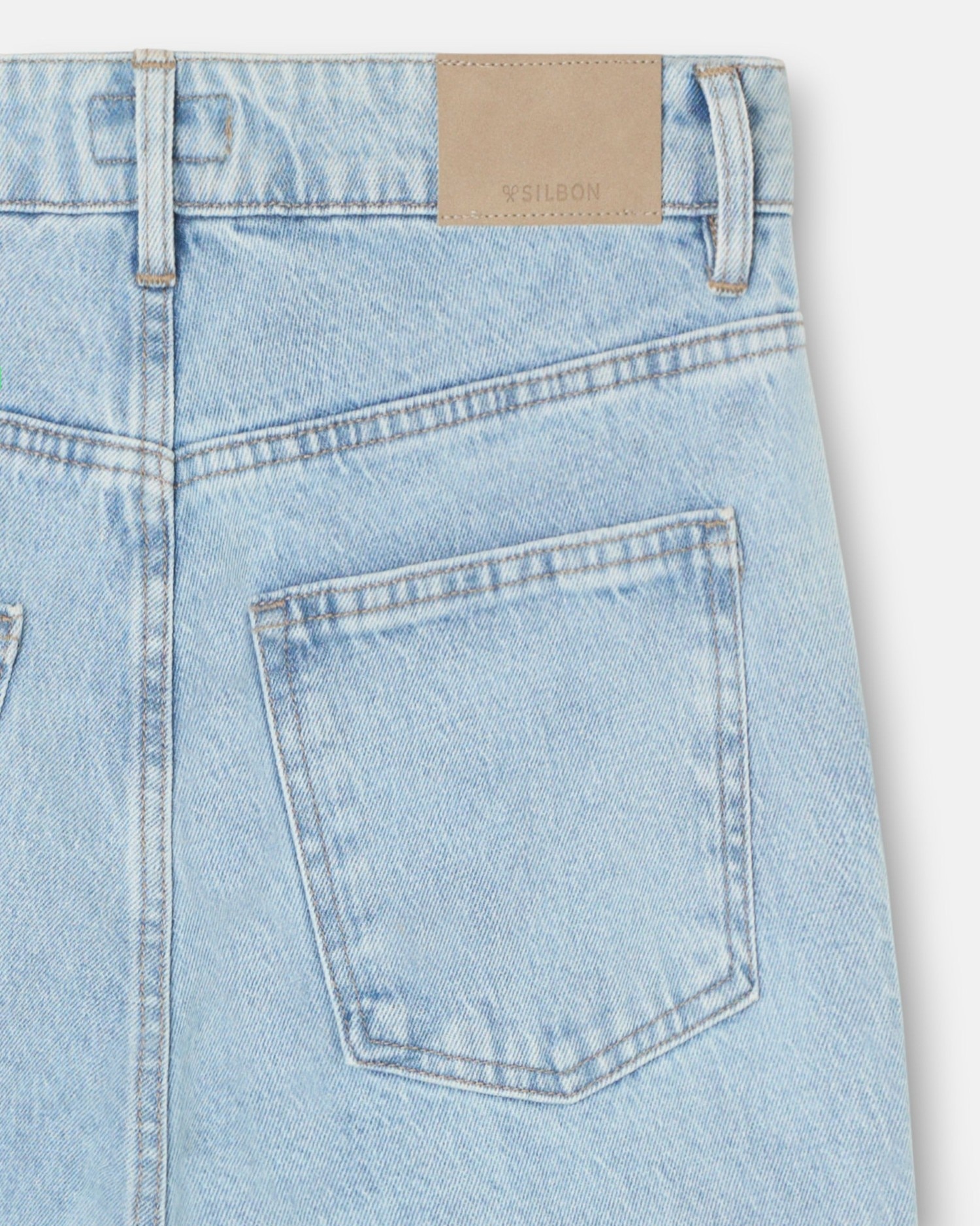 Pantalón de hombre jeans style - Silbon - Azul claro Azul claro-5