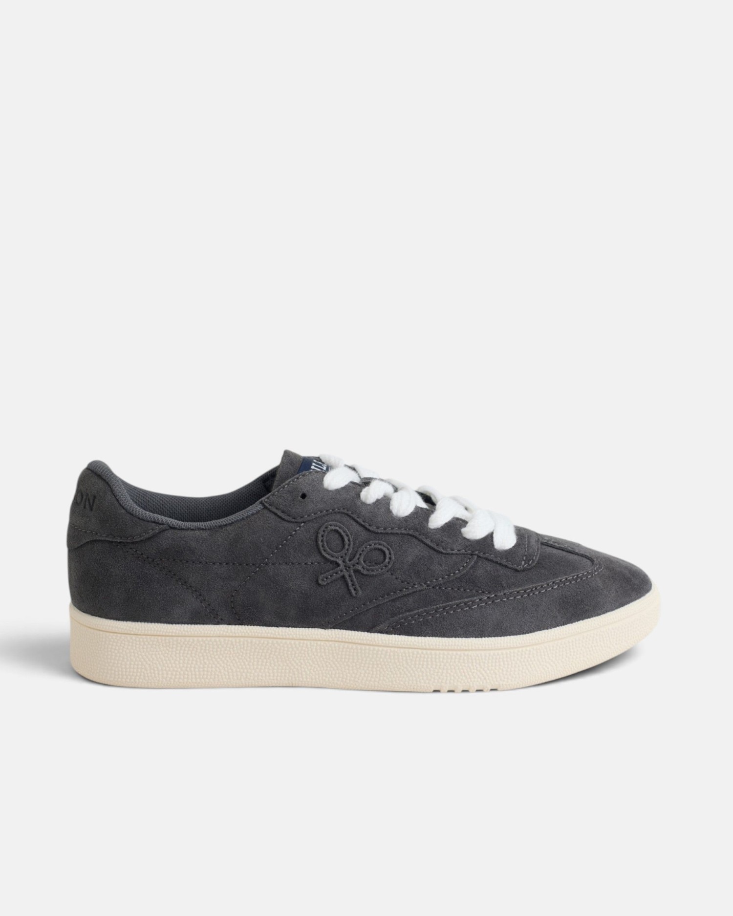 Zapatilla retro serraje casual - Silbon - Azul marino Azul marino-1