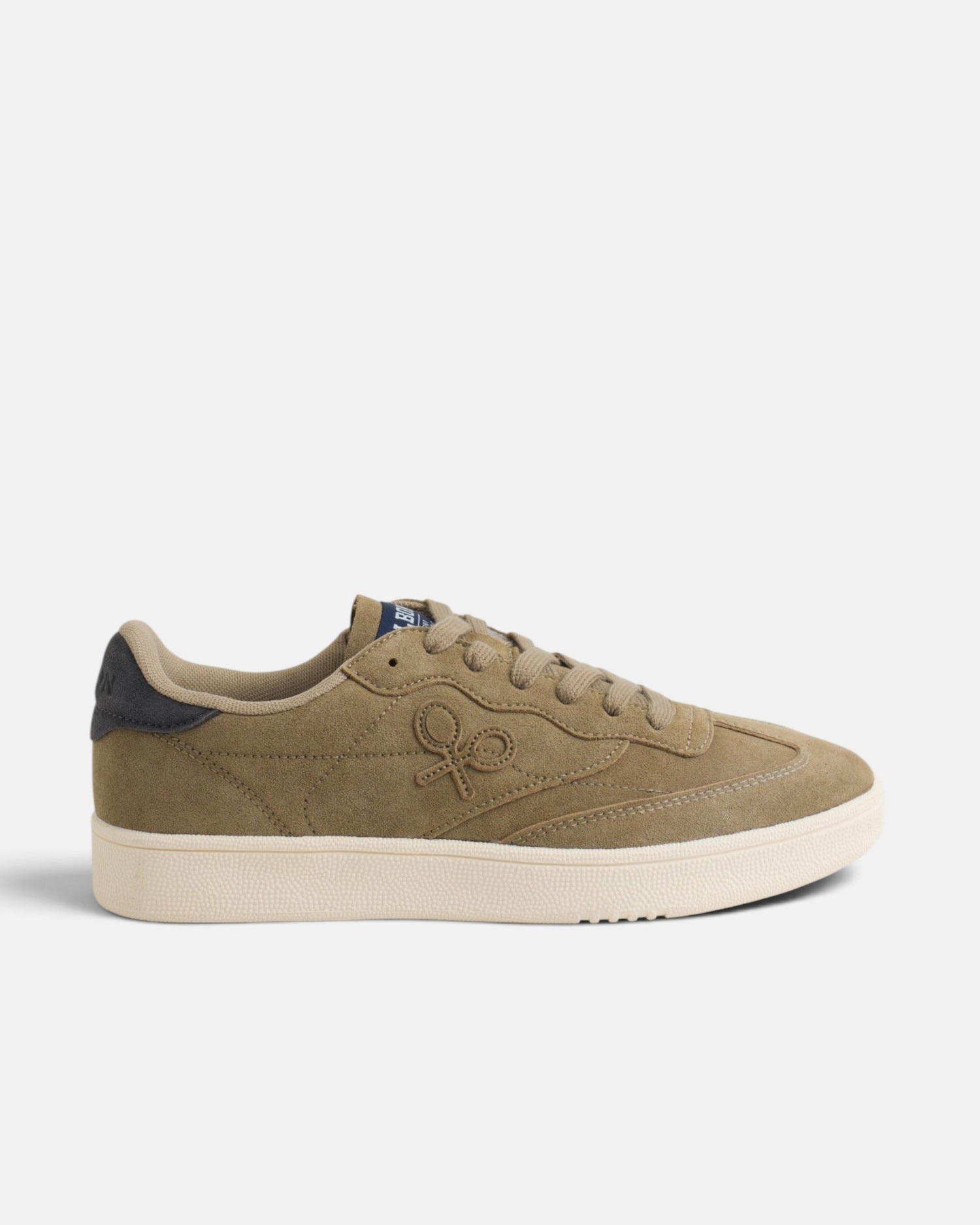 Imagen 0 de Zapatilla retro serraje casual Verde