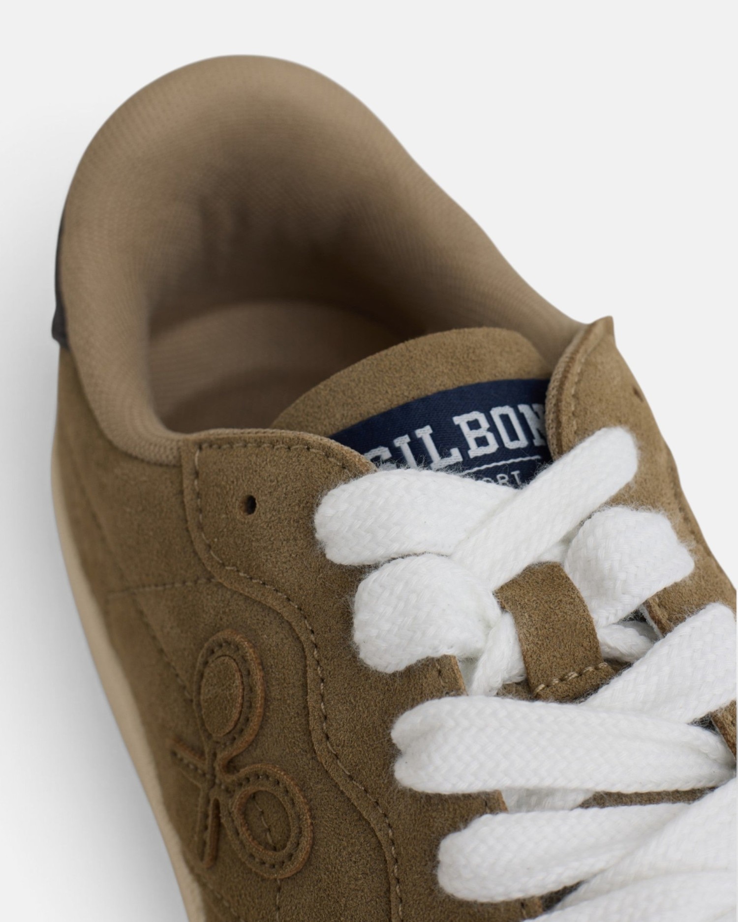 Zapatilla retro serraje casual - Silbon - Verde Verde-4