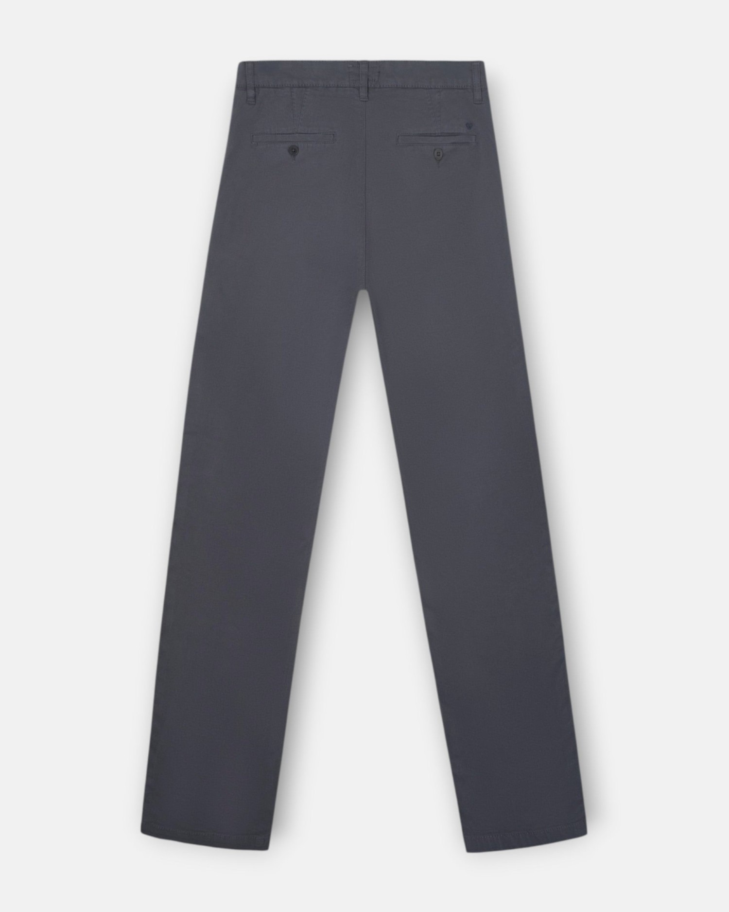Pantalón de hombre sport chino pinza - Silbon - Gris marengo Gris marengo-3
