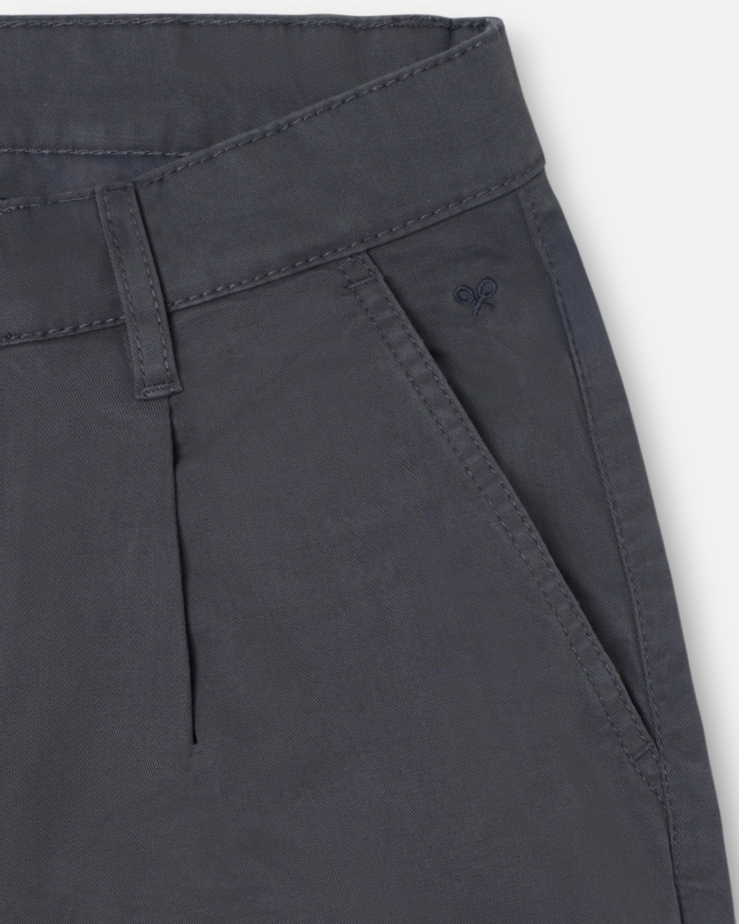 Pantalón de hombre sport chino pinza - Silbon - Gris marengo Gris marengo-2