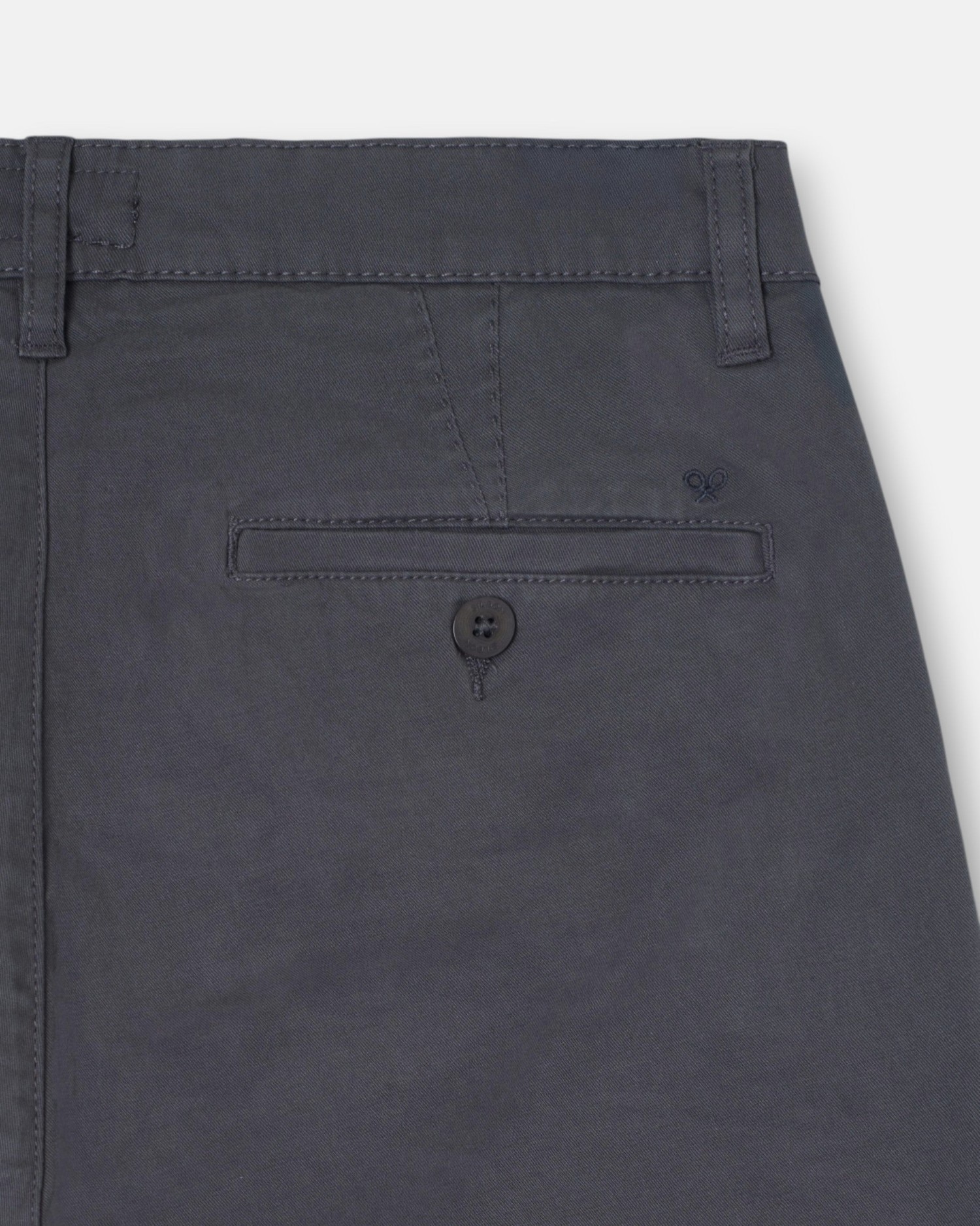 Pantalón de hombre sport chino pinza - Silbon - Gris marengo Gris marengo-5