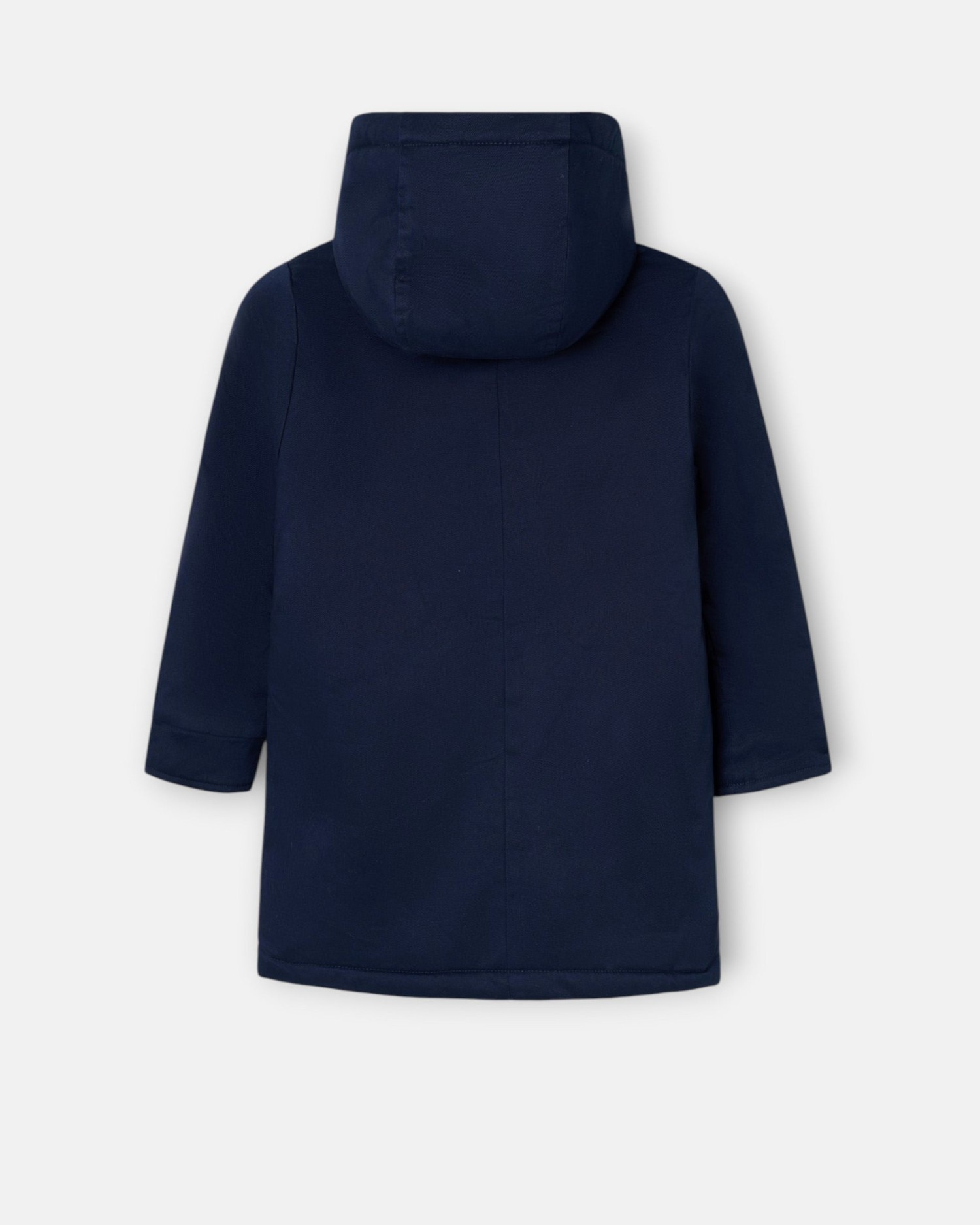 Imagen 4 de Abrigo de niño con capucha y bolsillos - Silbon - Azul marino Azul marino