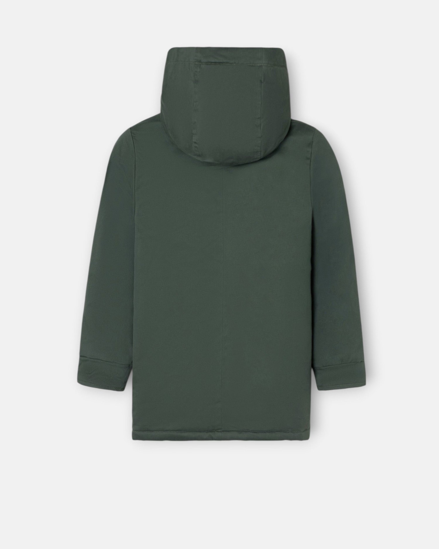 Imagen 3 de Abrigo de niño con capucha y bolsillos - Silbon - Verde Verde