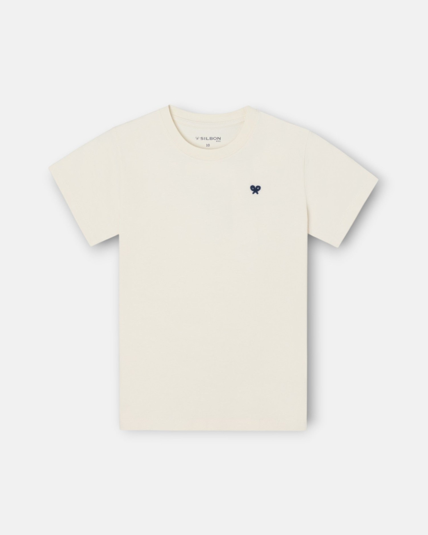 Camiseta de niño little legacy - Silbon - Blanco Blanco-5