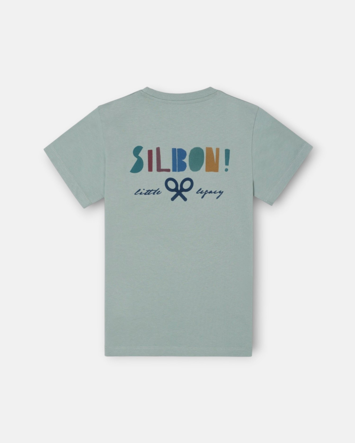 Camiseta de niño little legacy - Silbon - Blanco Blanco-2